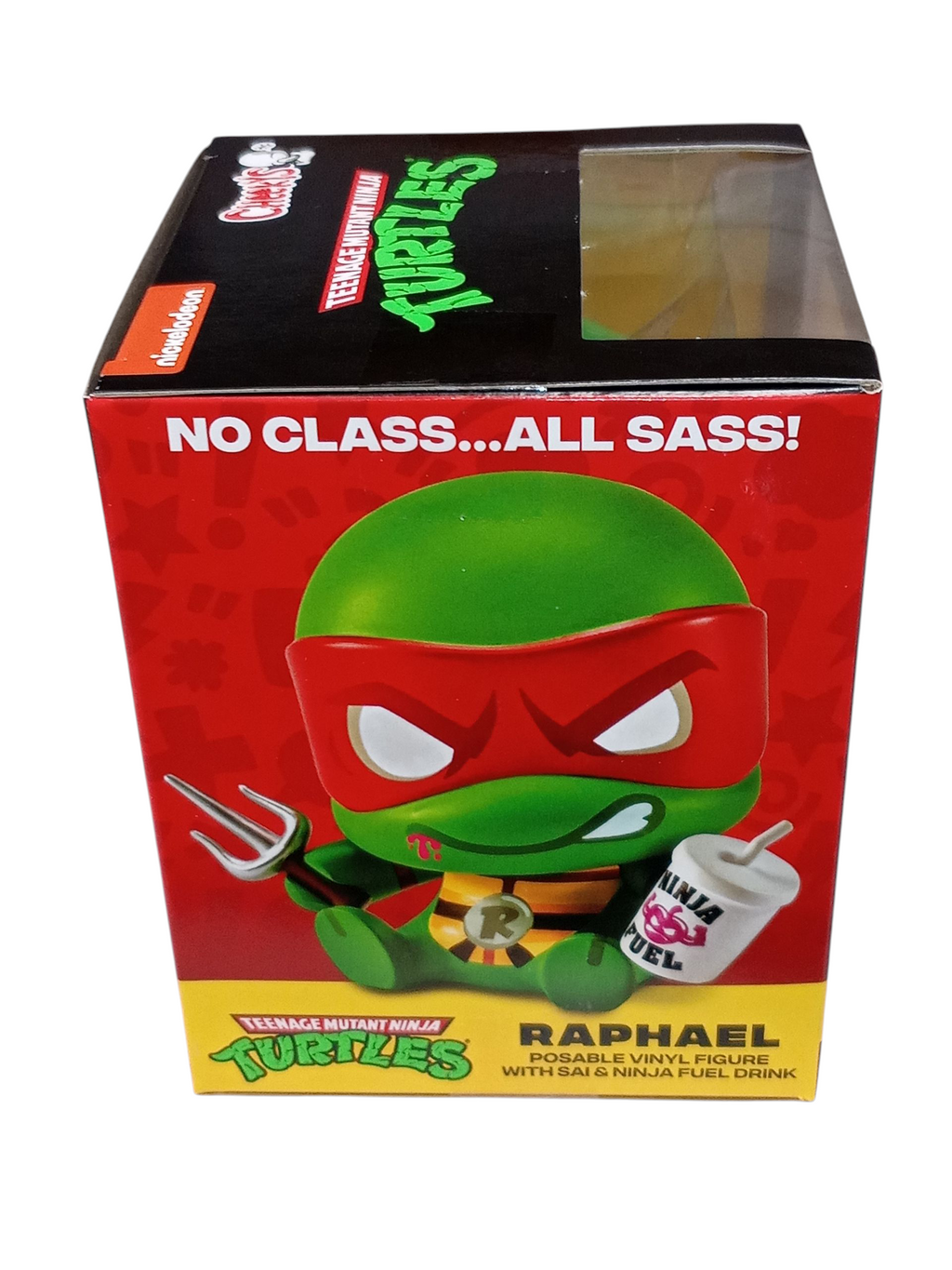 Cheekys Teenage Mutant Ninja Turtles Raphael 3.5" w/ Accessories image 2