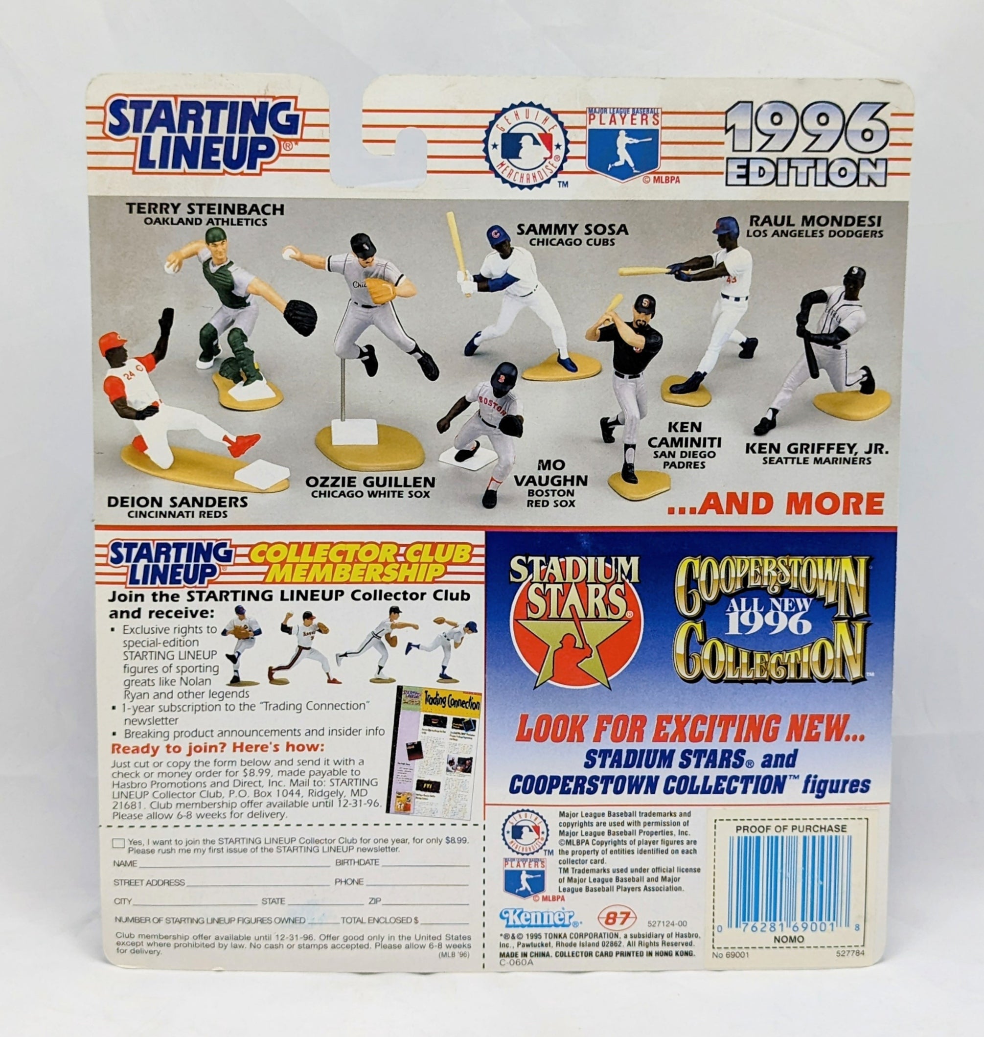 1996 Starting Lineup Hideo Nomo Los Angeles Dodgers Baseball Figure image 2