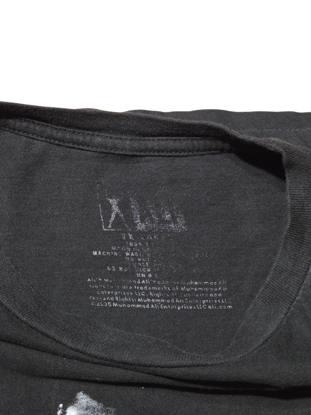 Muhammad Ali Vs Liston 1965 Champ Knockout Black T-Shirt Size 2XL image 3