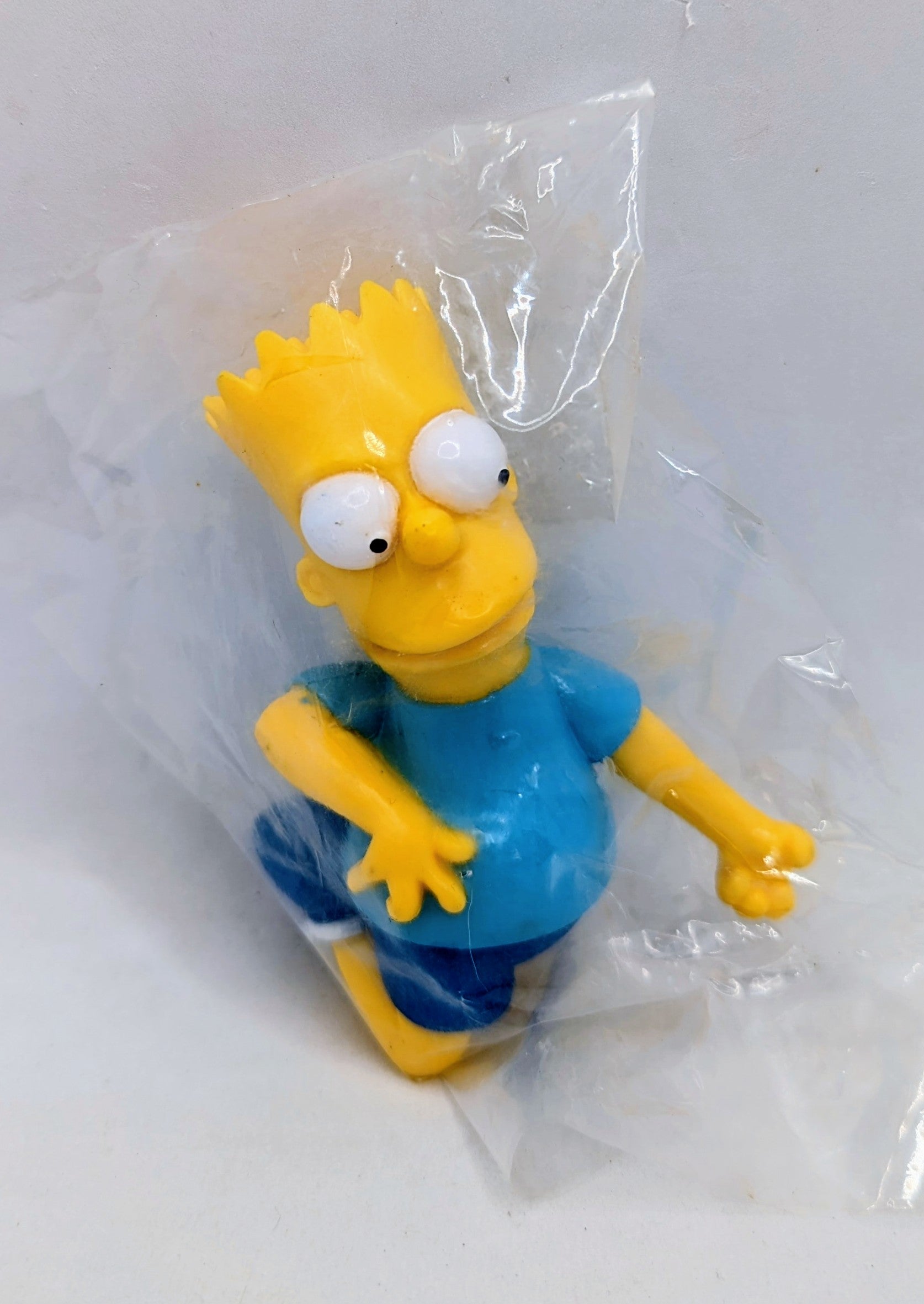 1990 Hamilton Gifts The Simpsons Bart Playing Air Guitar 3" PVC Figure