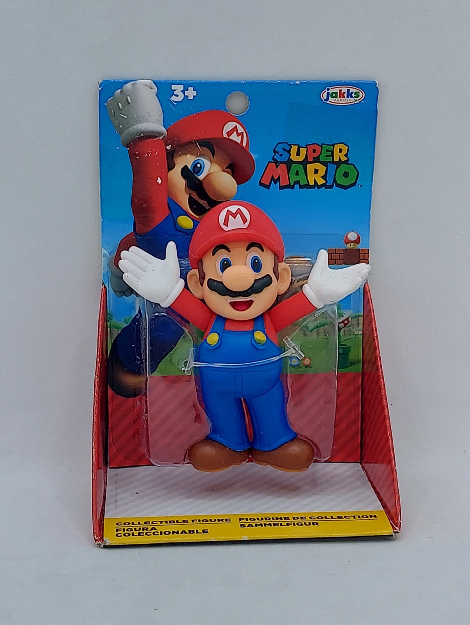 2021 Jakks Pacific Nintendo Super Mario 2.5” Mario Figure Arms Up