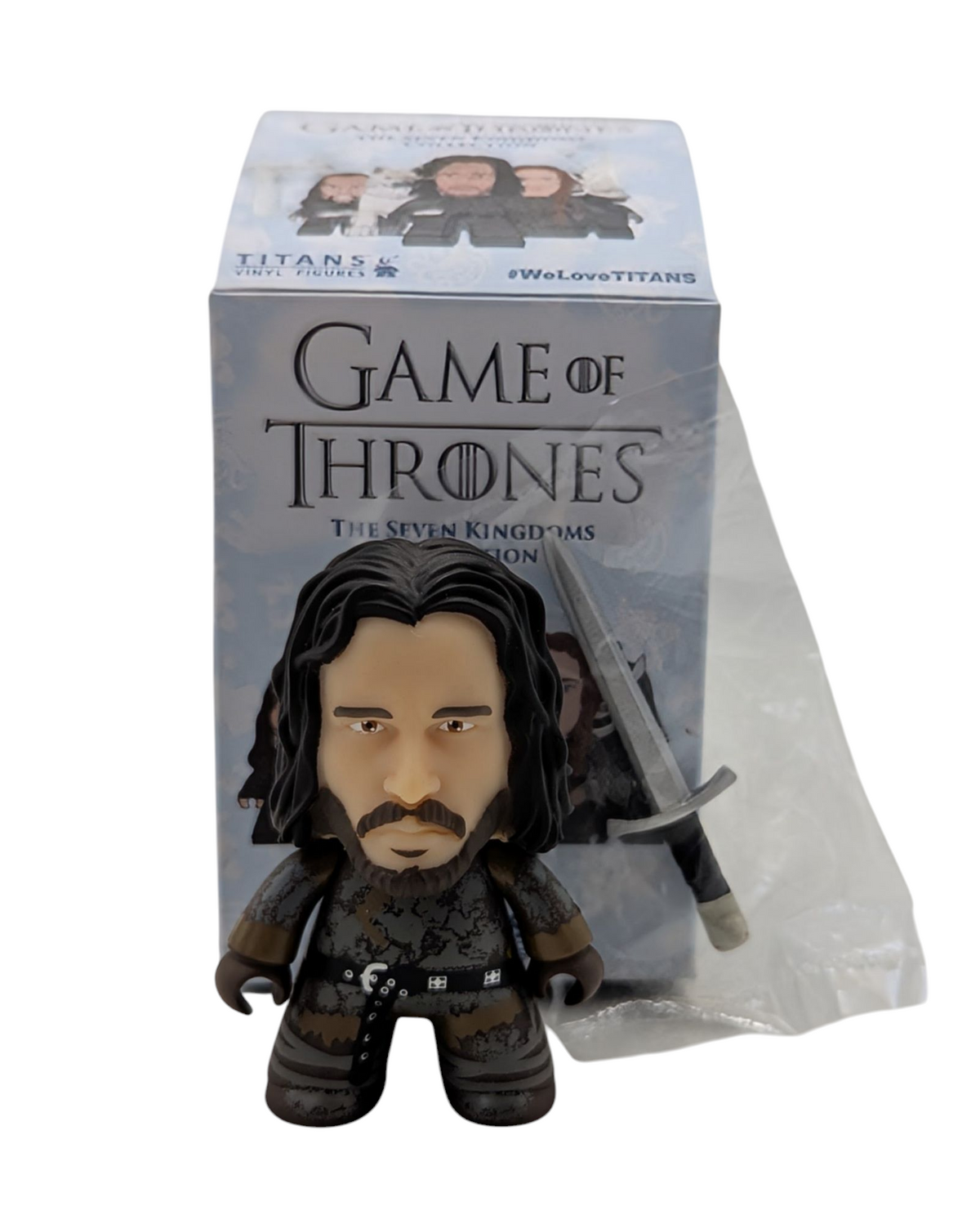 Titans Game Of Thrones Seven Kingdoms Jon Snow 3" Vinyl Figure