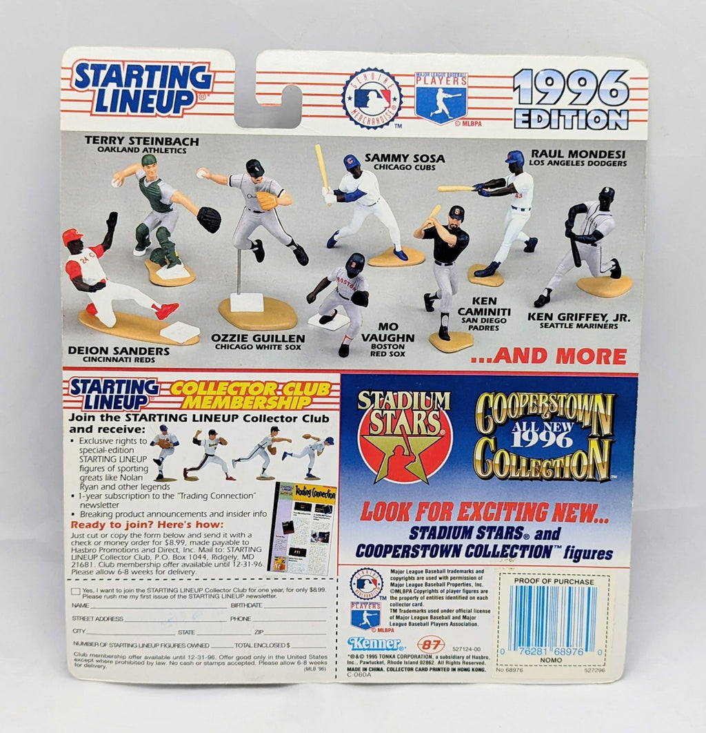 1996 Starting Lineup Prestige Pitchers Hideo Nomo Dodgers Baseball Figure image 2