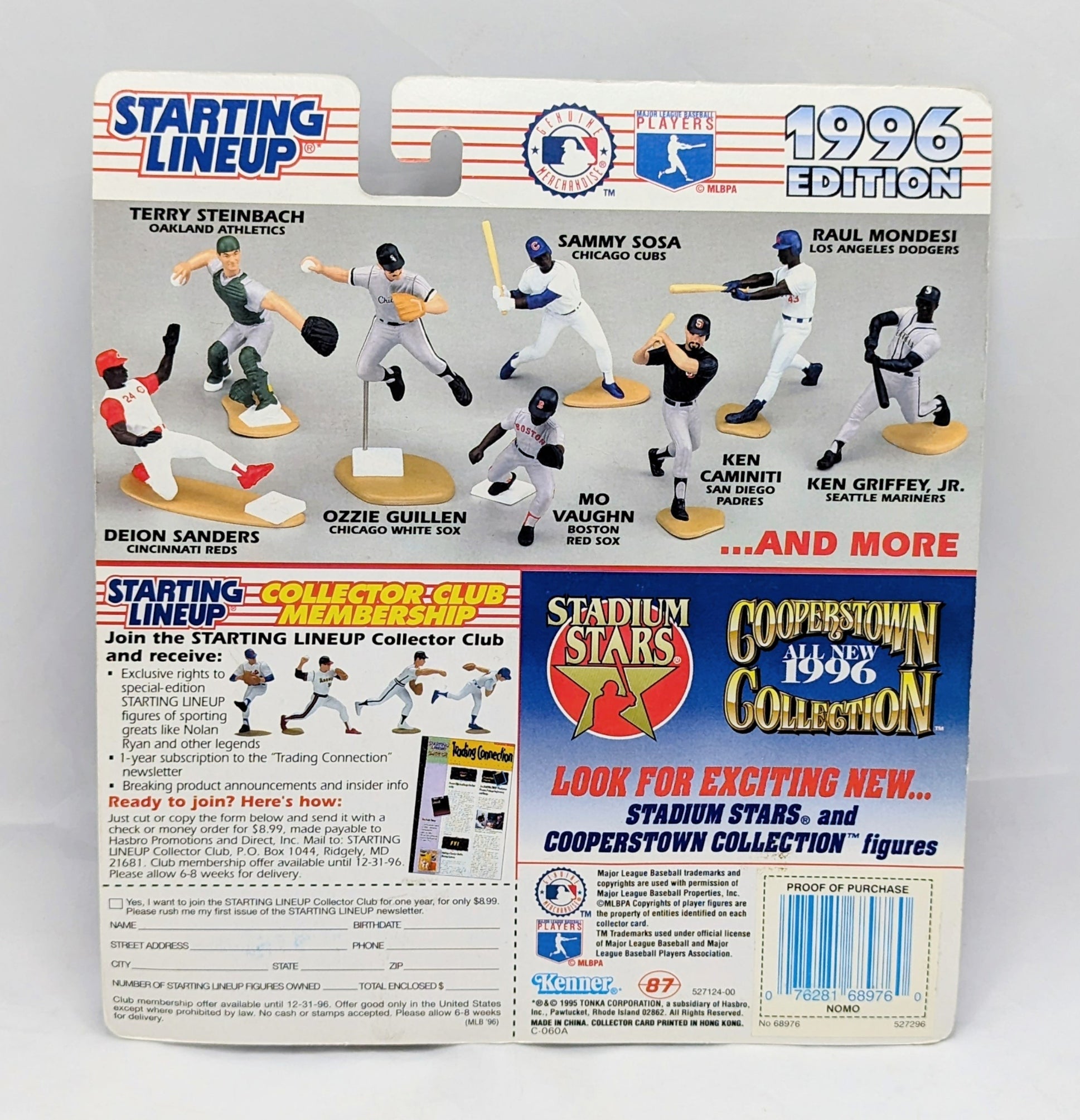1996 Starting Lineup Prestige Pitchers Hideo Nomo Dodgers Baseball Figure image 2