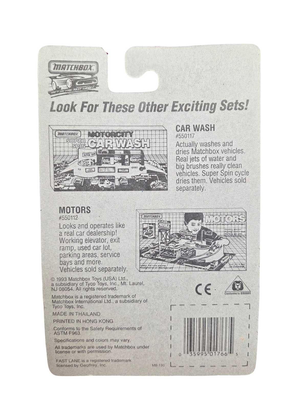 1994 Matchbox Super Fast New Color Sauber Racer #66 Diecast 1:64 image 2