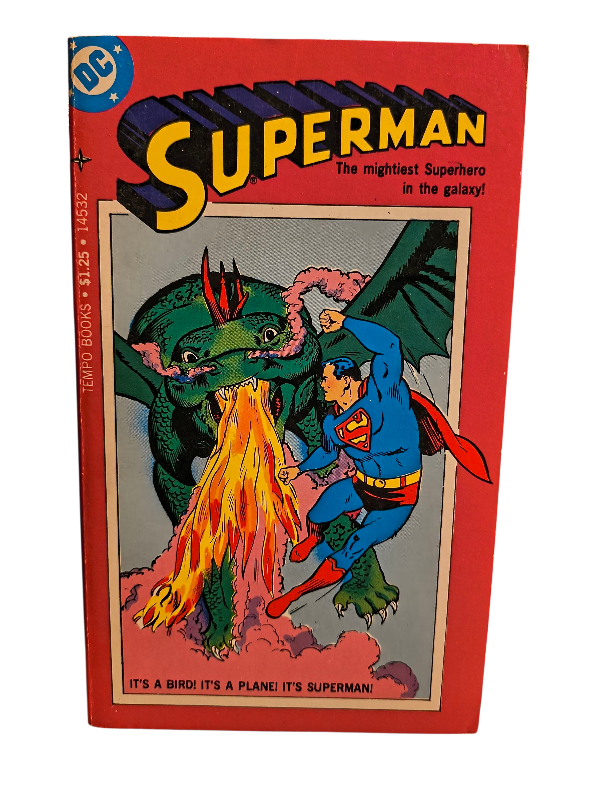 1978 Tempo Books Superman - Mightiest Super Hero In The Galaxy Paperback Book