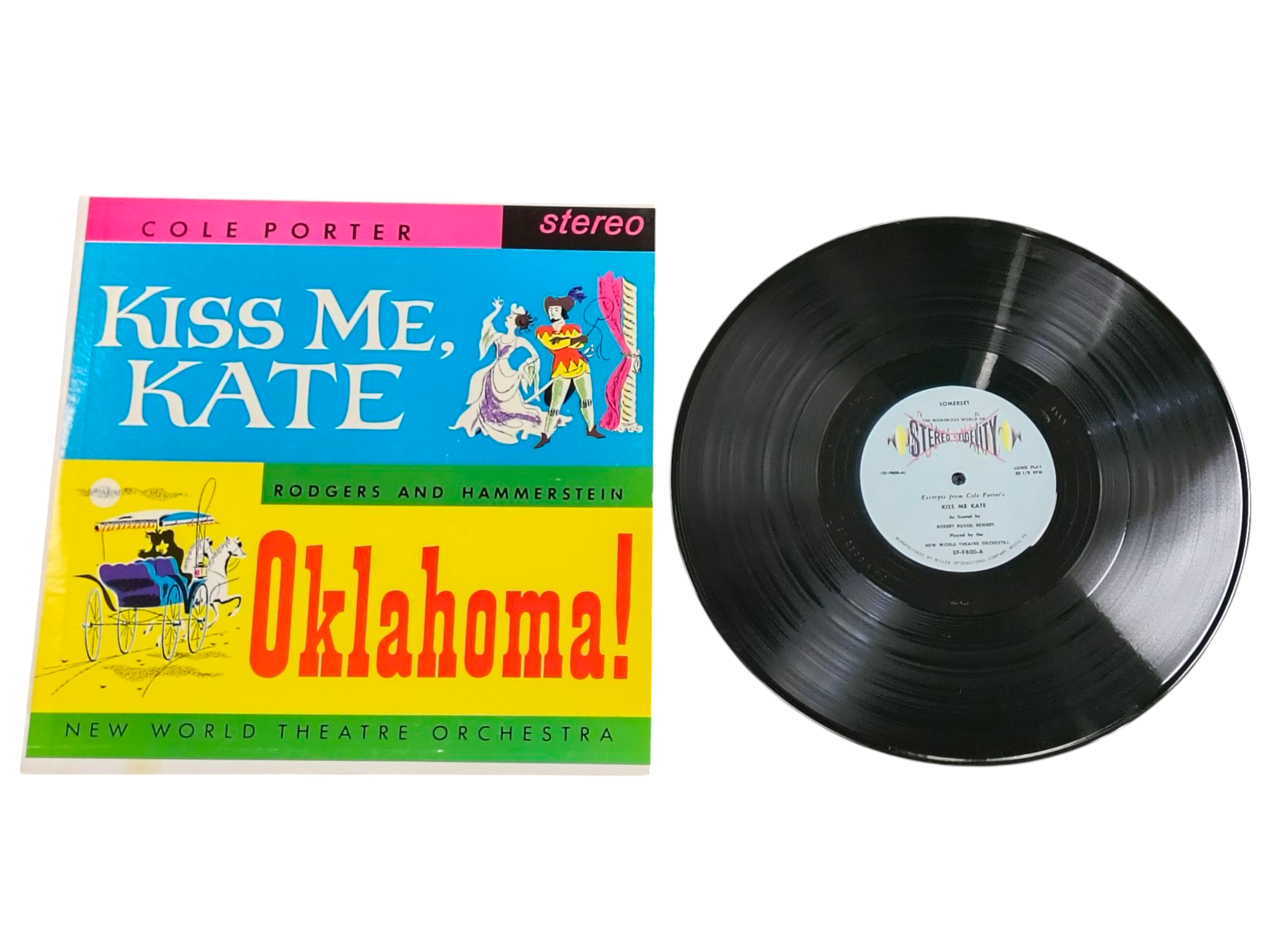 Somerset New World Theatre Orchestra Kiss Me Kate & Oklahoma SF-9800 Vinyl