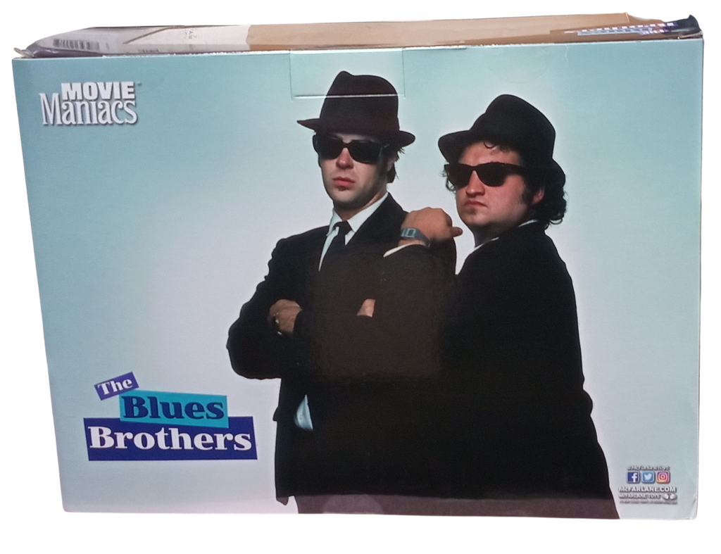 Mcfarlane Movie Maniacs: The Blues Brothers 2-Pack Gold Label Exclusive /4900 image 2