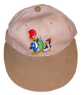 1993 American Needle Toons Lantz Woody Woodpecker Chilly Willy Fishing Hat