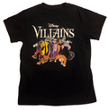 Disney Villains Malificent Hades Ursula Cruella Character Black Medium T-Shirt