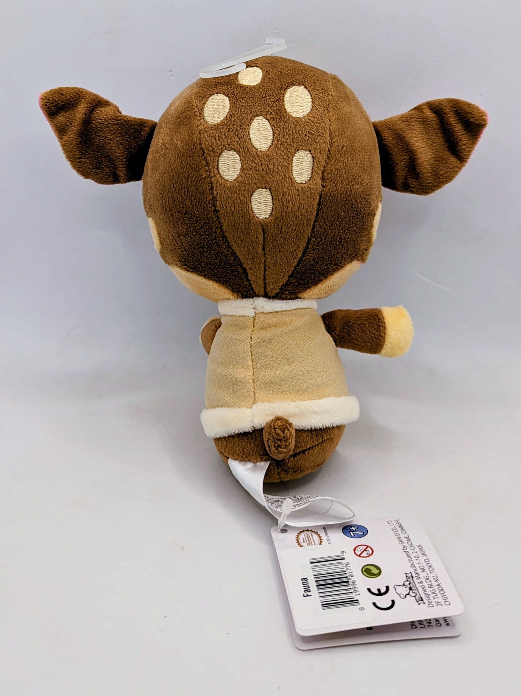 Sanei Nintendo Animal Crossing New Leaf Horizons Fauna 7" Plush Toy Doll image 2