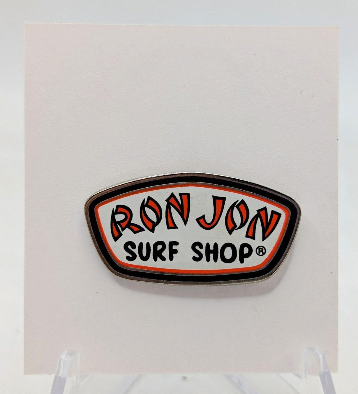Focus Ron Jon Surf Shop Logo Enamel Metal Lapel Pin Limited Discontinued