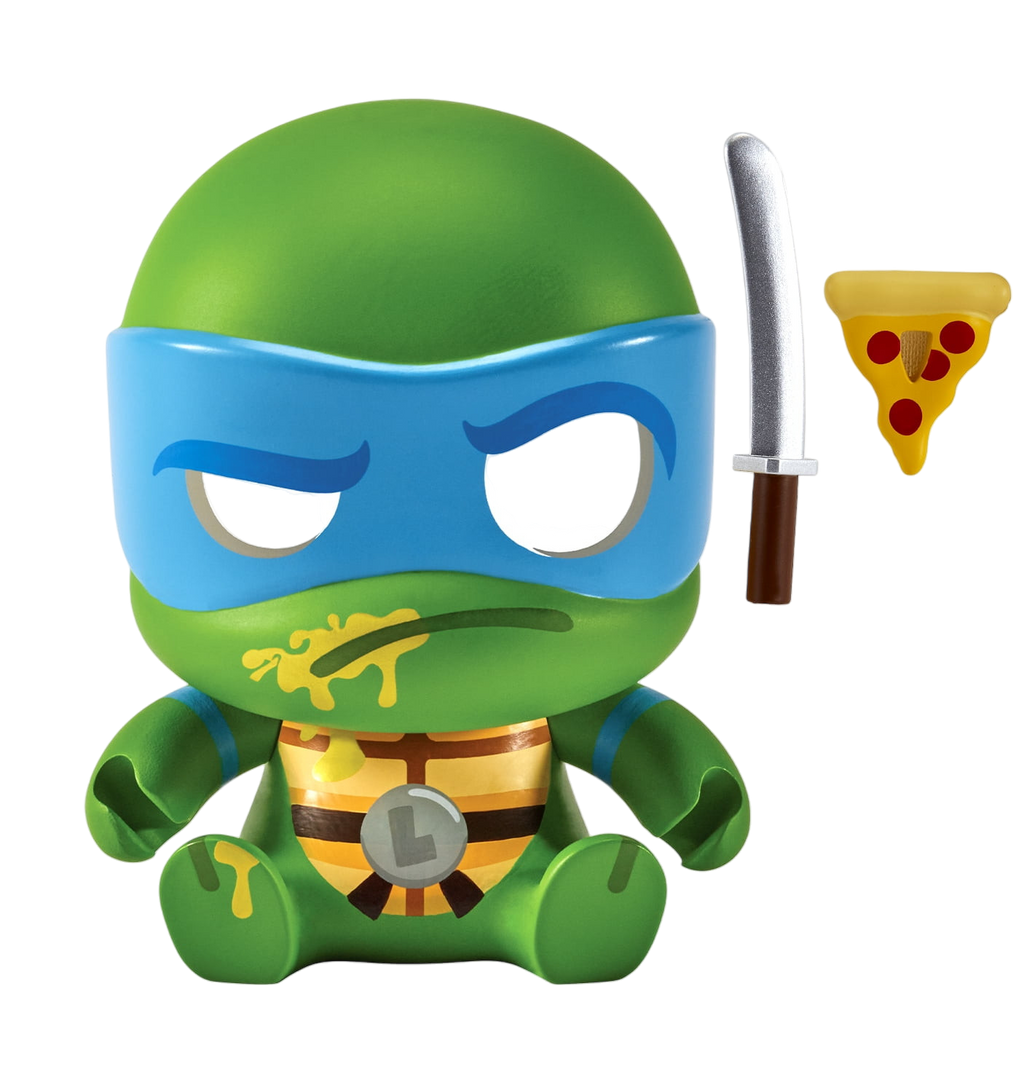 Cheekys Teenage Mutant Ninja Turtles Leonardo 3.5" w/ Accessories image 4