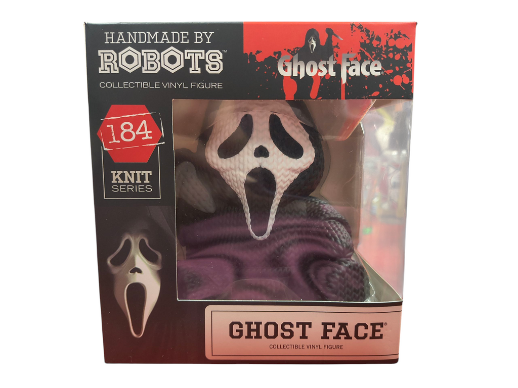 Handmade By Robots Knit Series Scream #184 Ghost Face Collectible Vinyl Figure