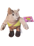 2023 TMNT Teenage Mutant Ninja Turtles Mutant Mayhem 8" Rocksteady Villain Plush