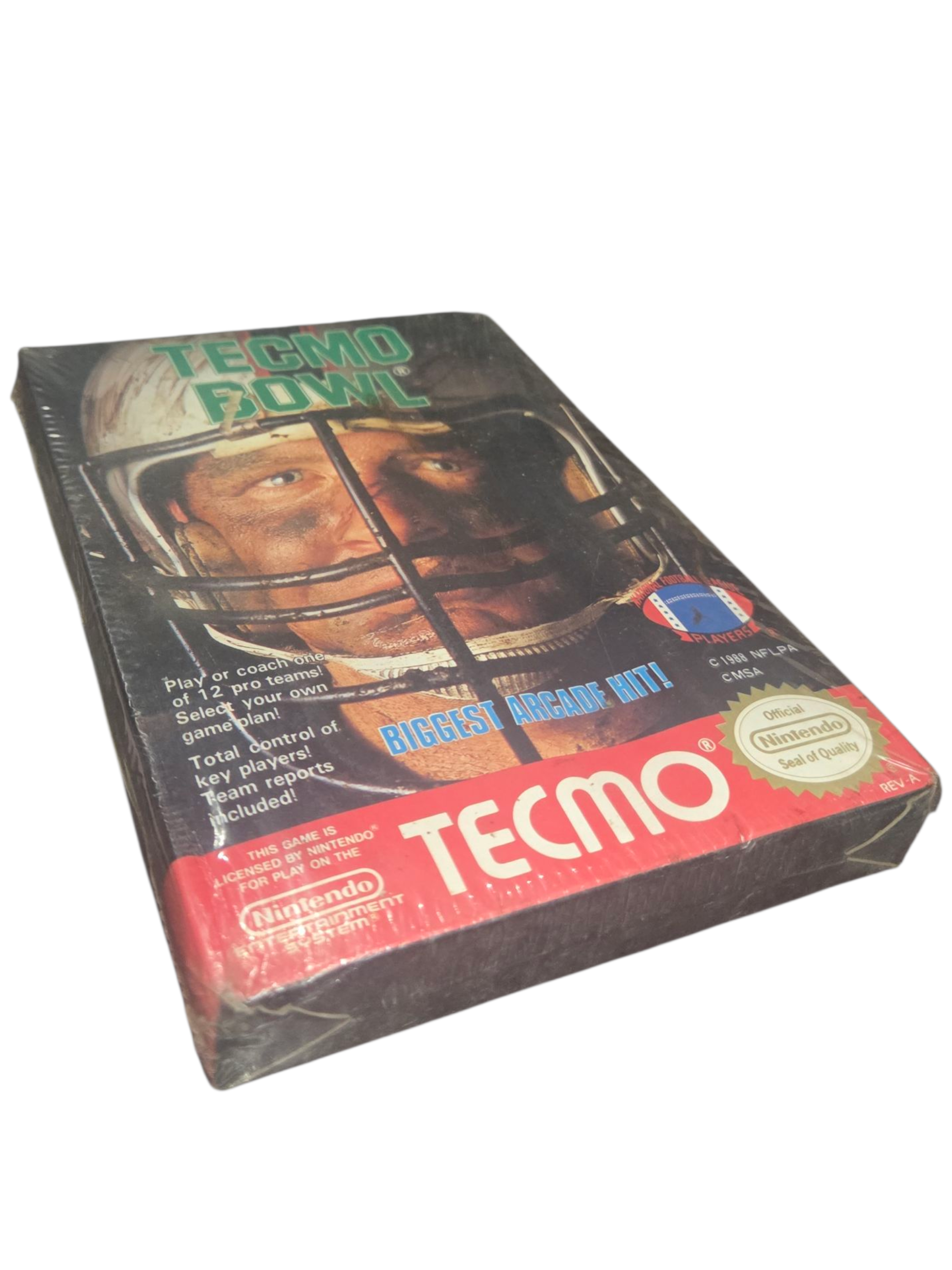 1989 Nintendo NES Tecmo Bowl Sealed Video Game image 4