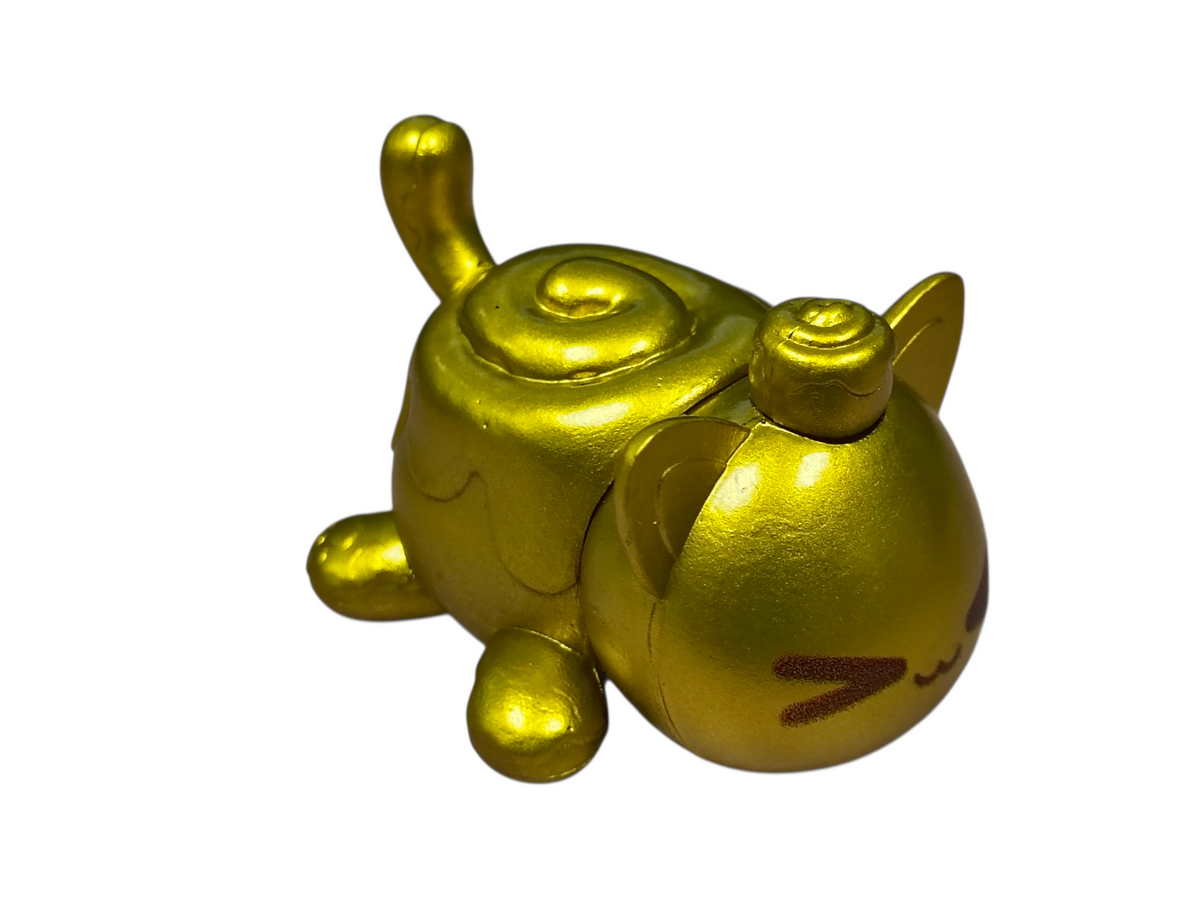 Bonkers Aphmau Meemeows Gold Cinnamon Roll Cat Vinyl Figure Mystery Collection image 2