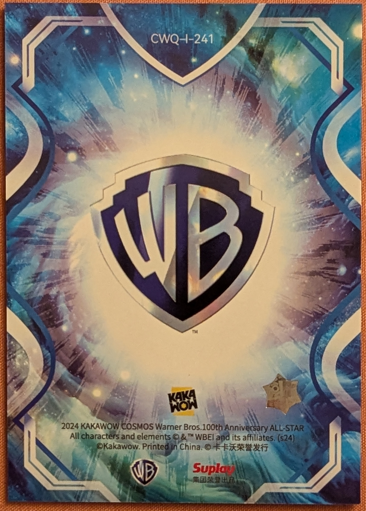 2024 Kakawow Cosmos Warner Bros 100th Ben 10 Silver Refractor CWQ-I-241 Hex image 2
