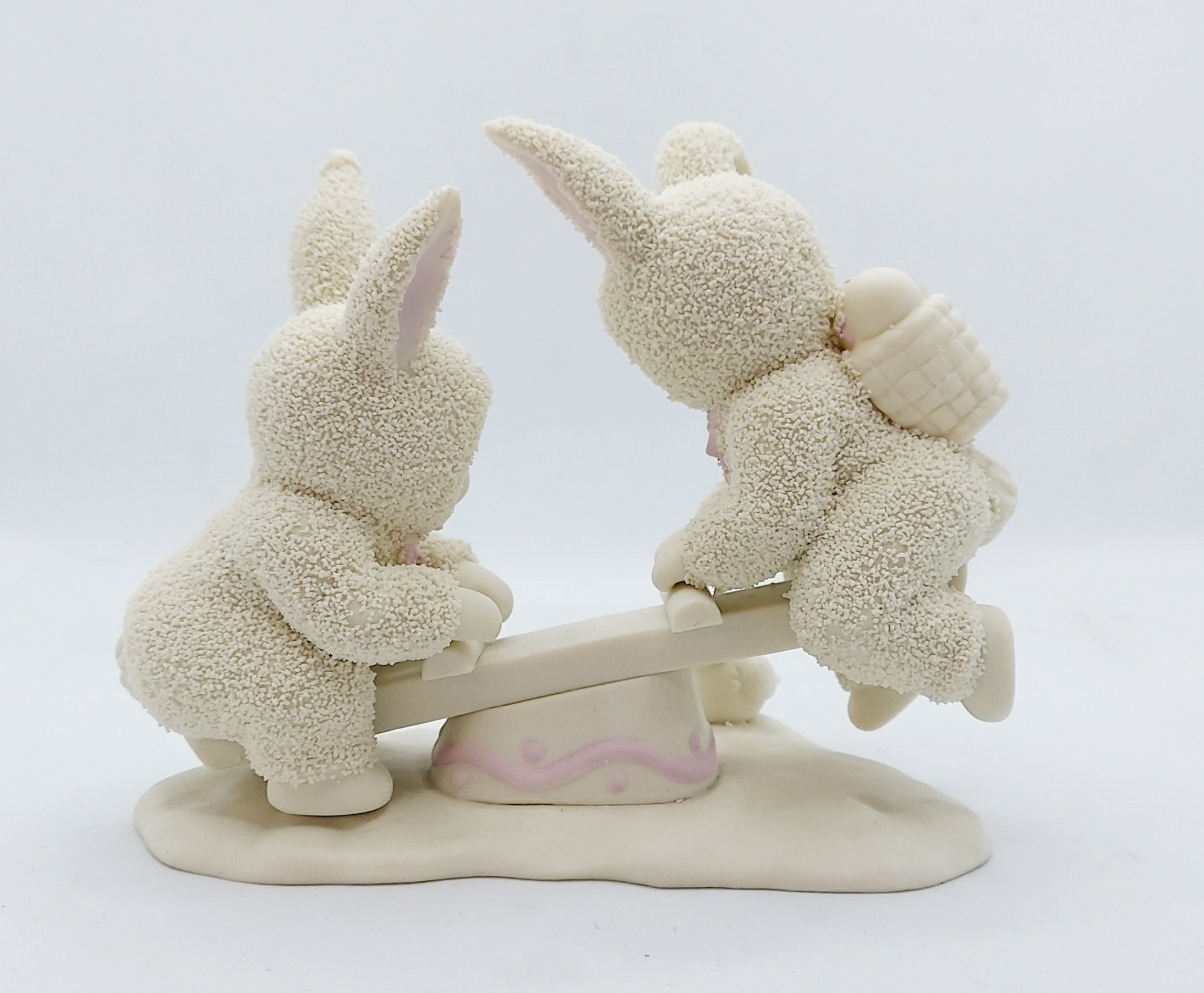 Department 56 Springtime Stories Snowbunnies I'm Teeter, You're Totter #2620-4 image 2