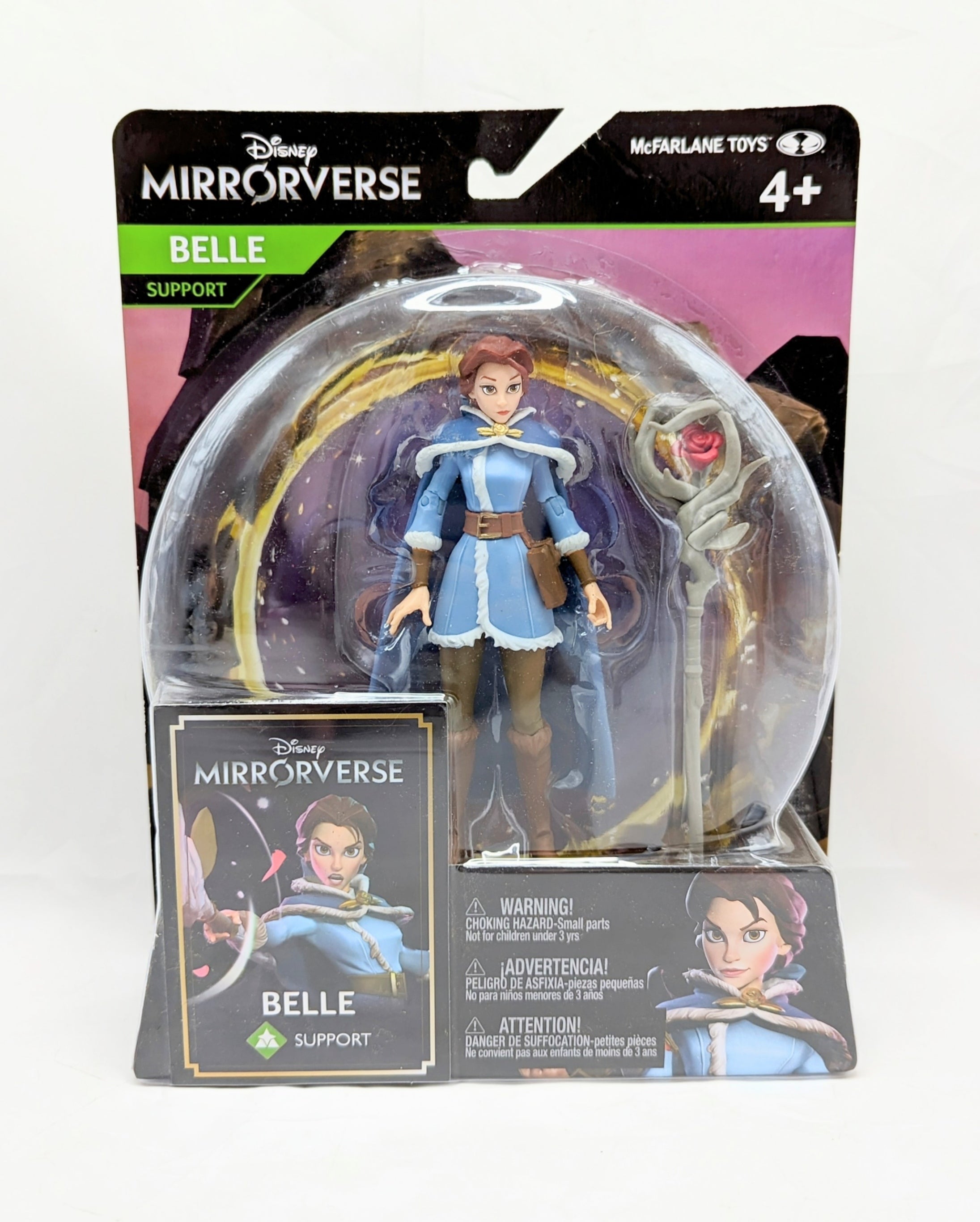 2021 McFarlane Toys Disney Mirrorverse Belle Support Action Figure