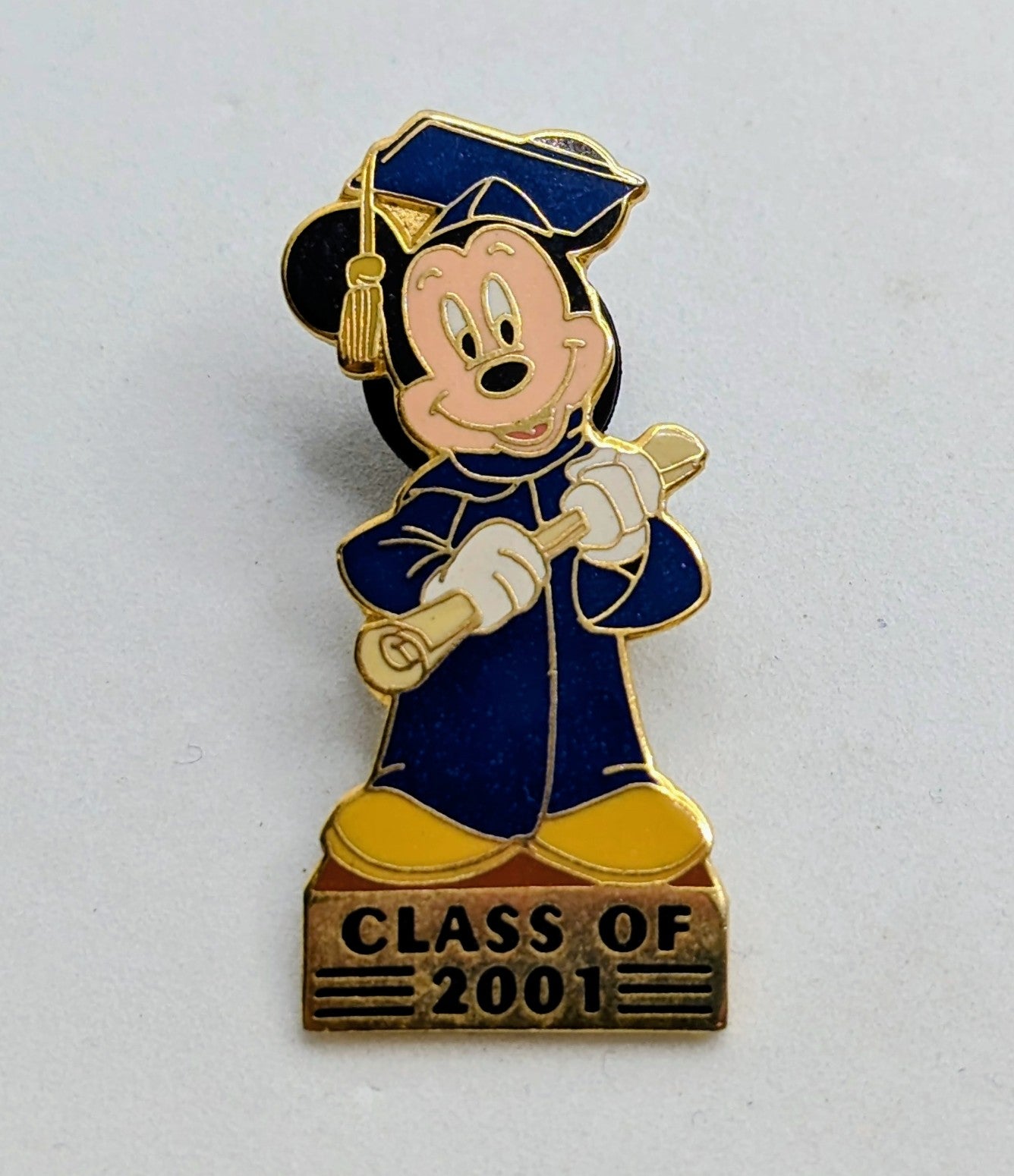 Disney Trading Pins 5594 DL Class of 2001 Mickey Mouse Graduation