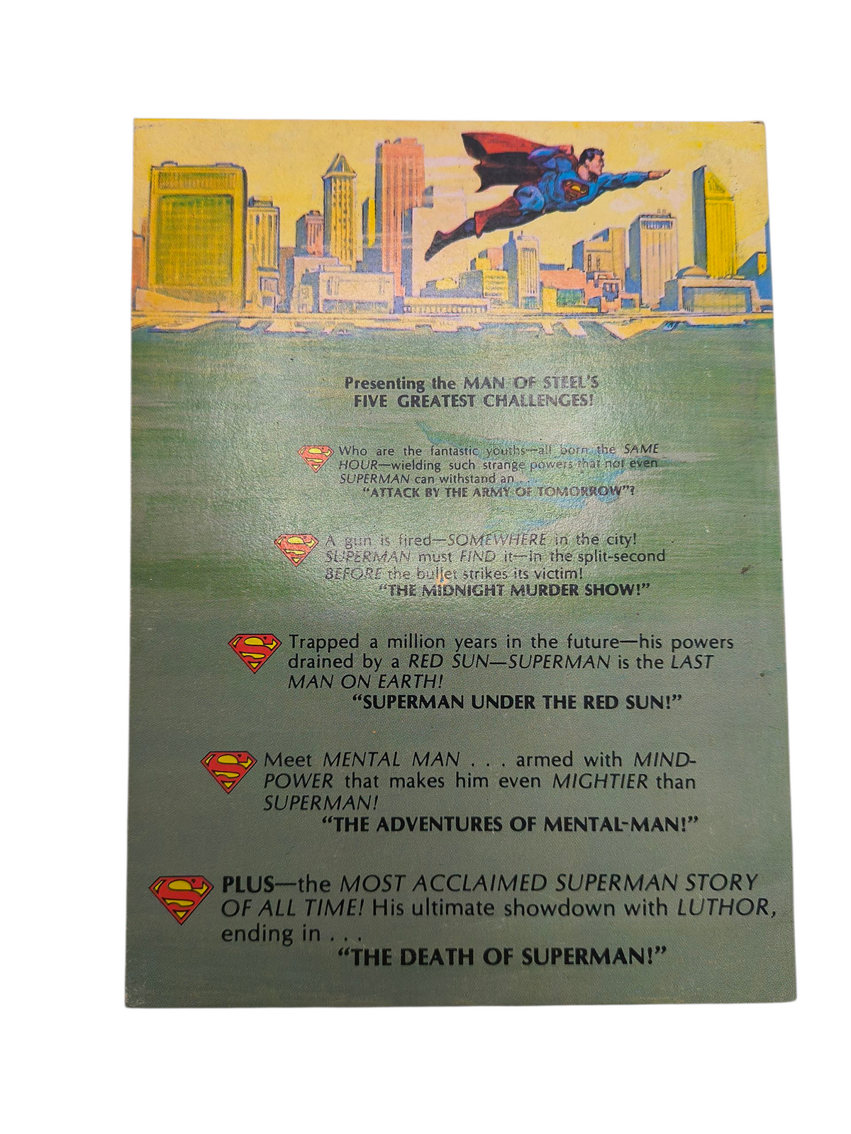 1979 DC Comics The Best Of DC Vol. 1 #1 Superman 100 Page Comic image 2