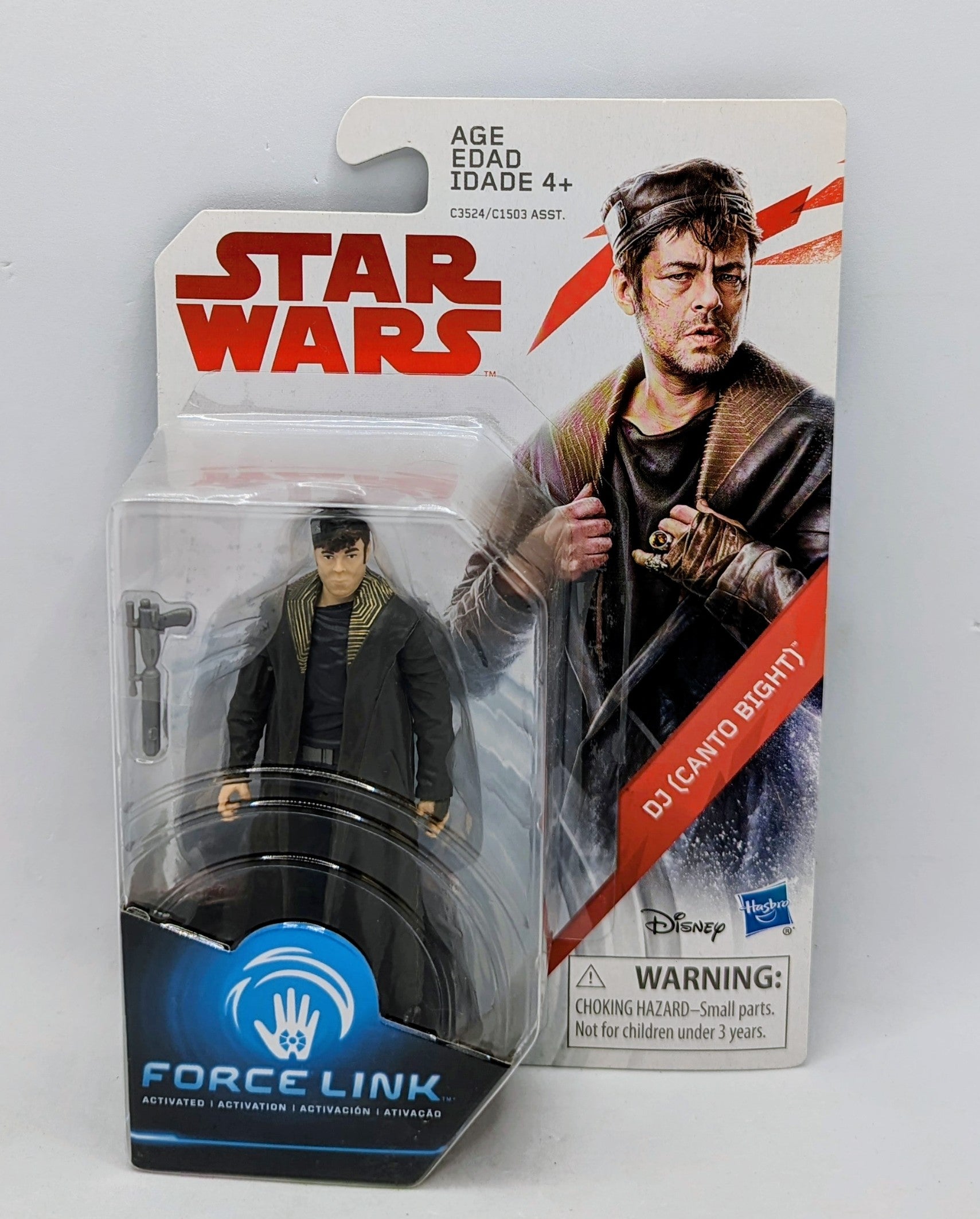 2017 Hasbro Star Wars Force Link DJ (Canto Bight) Action Figure