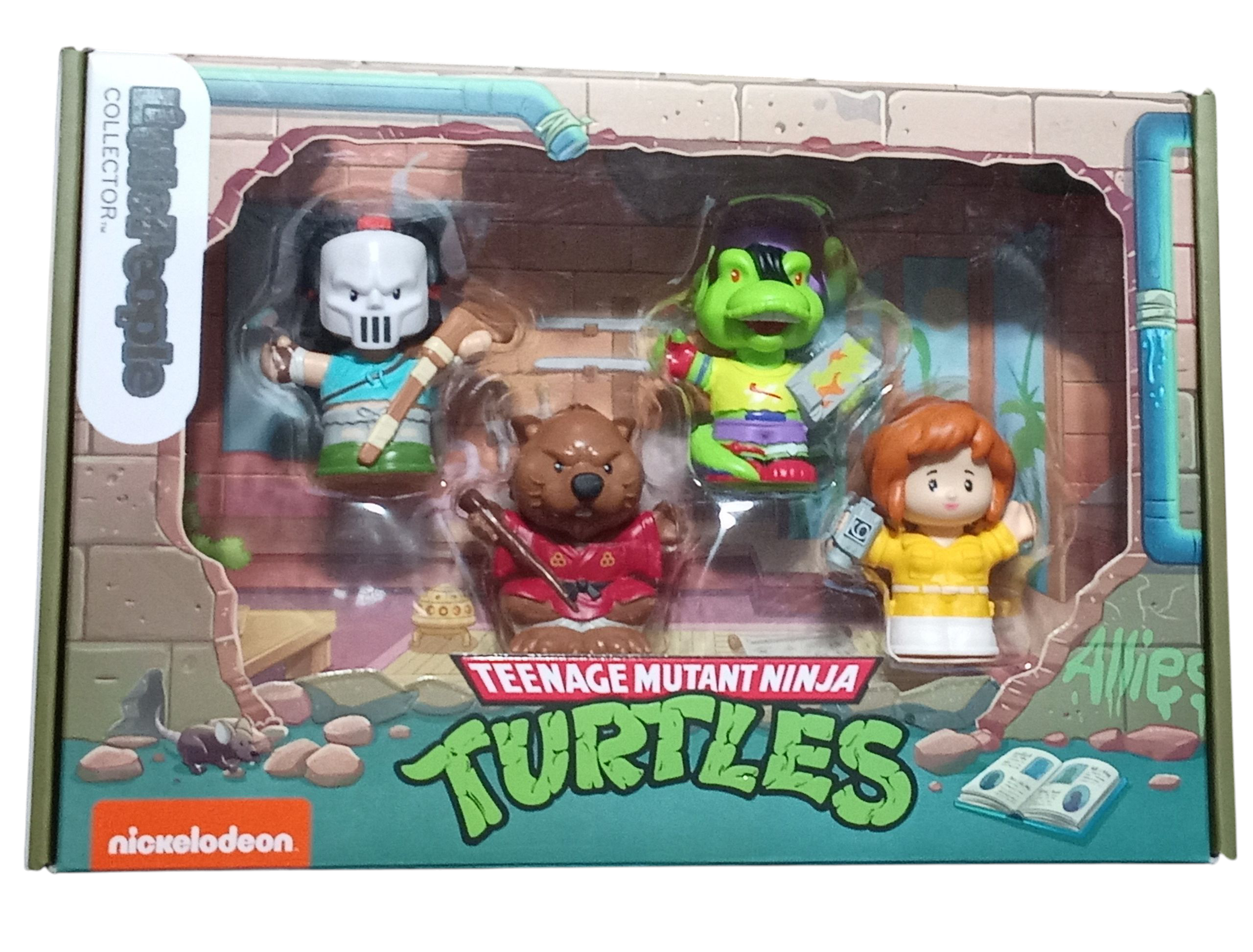 Little People Teenage Mutant Ninja Turtles Collecotor Allies Special Edition Set