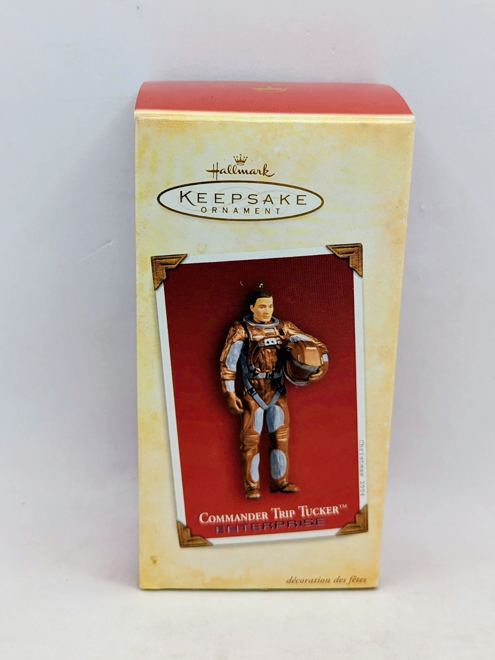 2004 Hallmark Keepsake Star Trek Commander Trip Tucker Ornament
