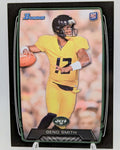2013 Bowman Black Parrallel #150 Geno Smith RC Rookie Jets Seahawks