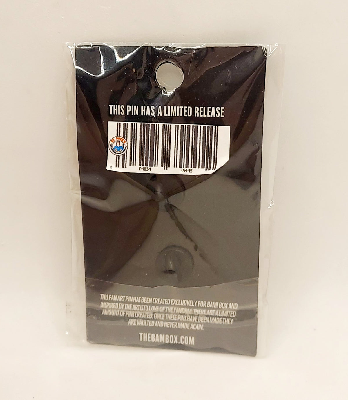 Exclusive BAM Geek Split, Glass: The Beast Enamel Pin image 2