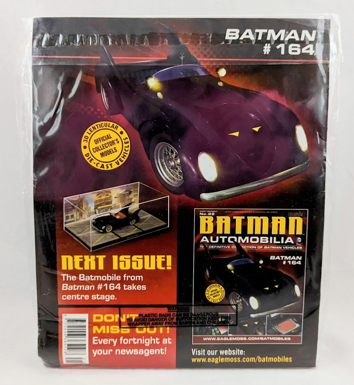 Eaglemoss Automobilia DC Comics Batman Detective Comics #456 & Magazine No. 21 image 3