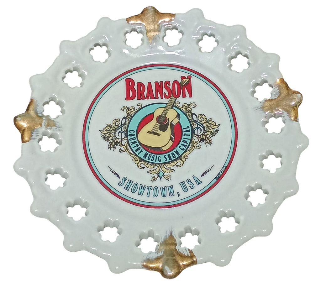 Branson Showtown USA 6" Ceramic Souvenir Plate Collectible Decorative Wall Decor image 2