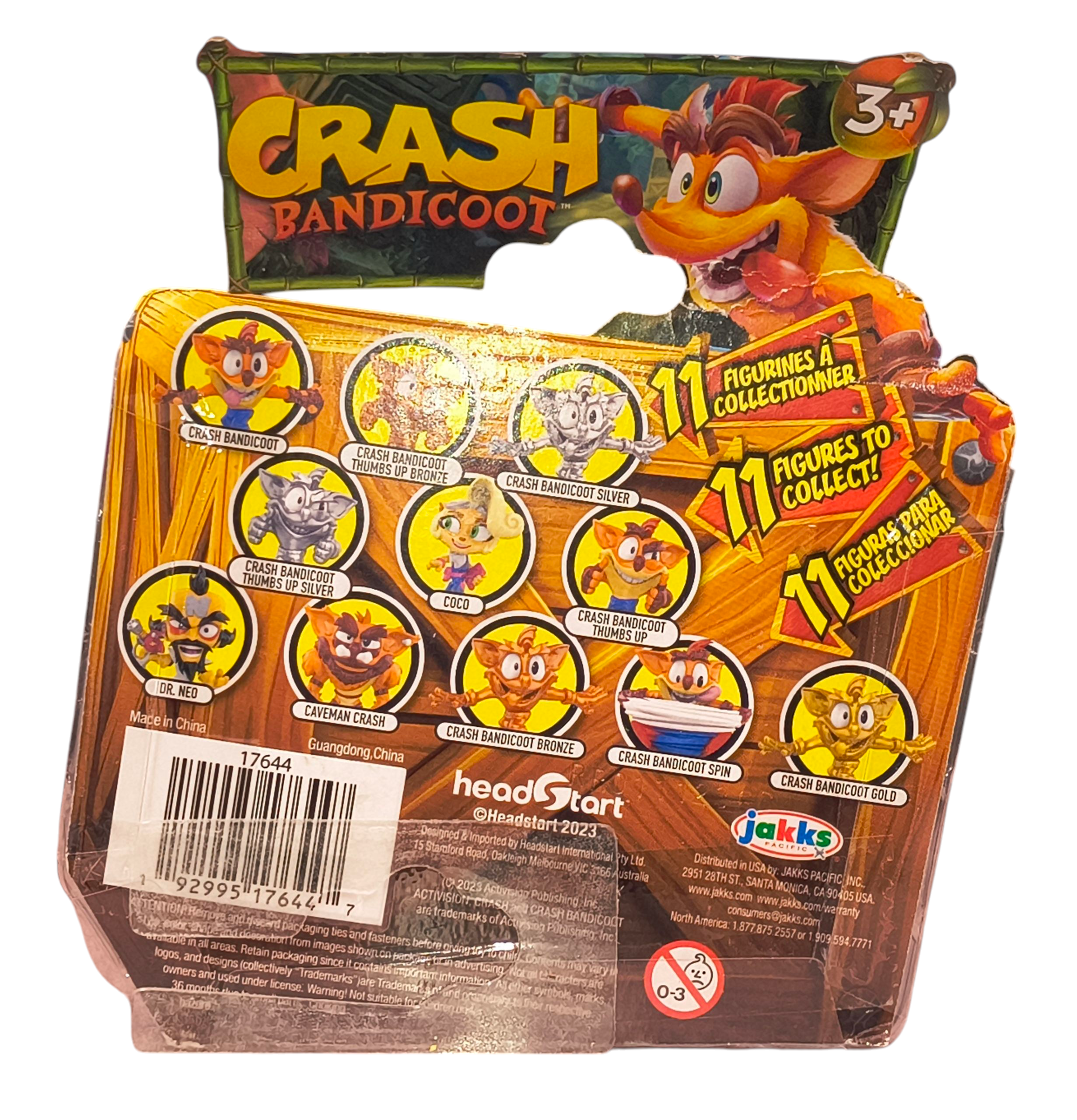 2023 Jakks Pacific Crash Bandicoot Coco Bandicoot Figure 2.5" image 2