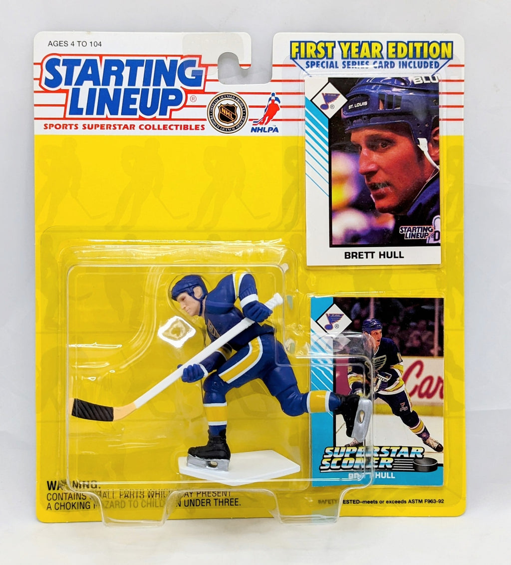 1993 Starting Lineup Brett Hull St Louis Blues Hockey Figure