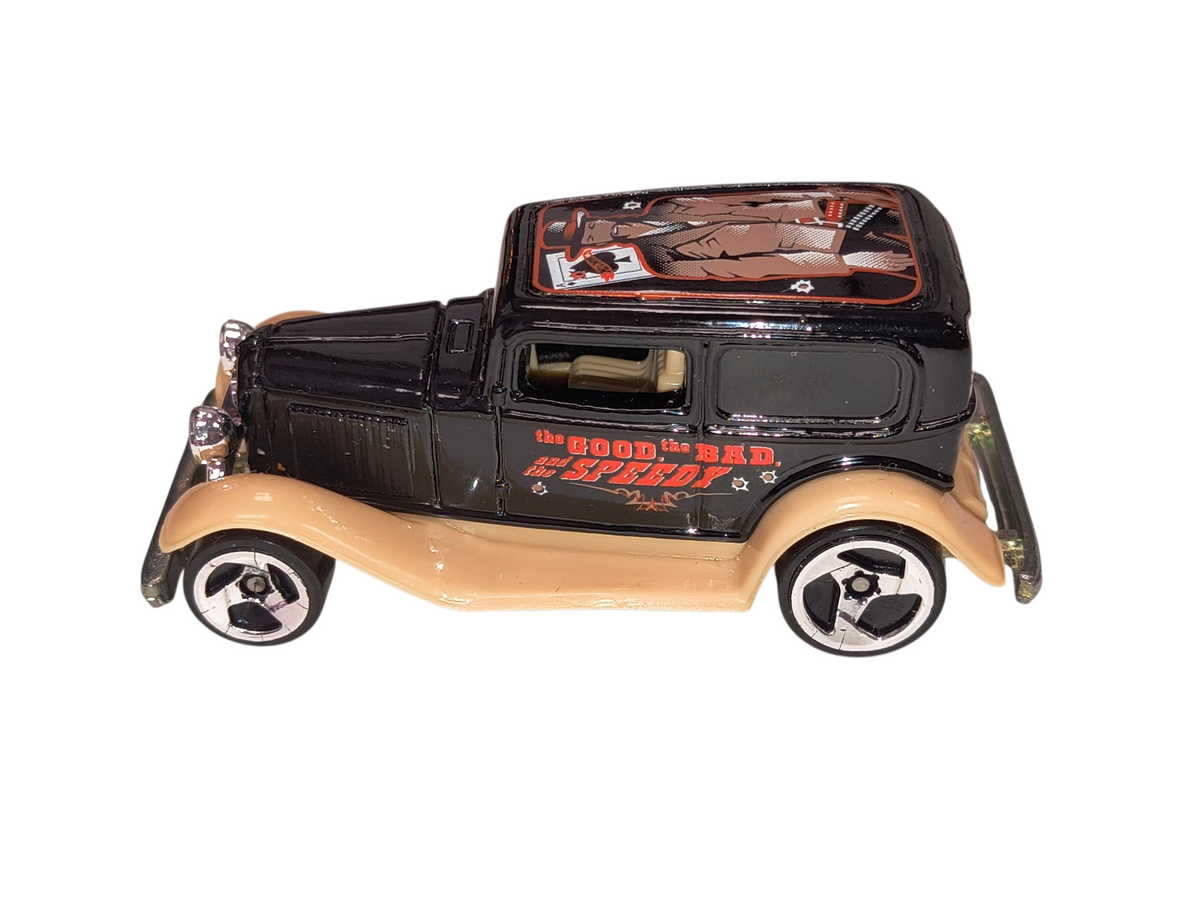 1988 Mattel Hot Wheels 1933 Ford Coupe The Good The Bad And The Speedy Diecast image 2
