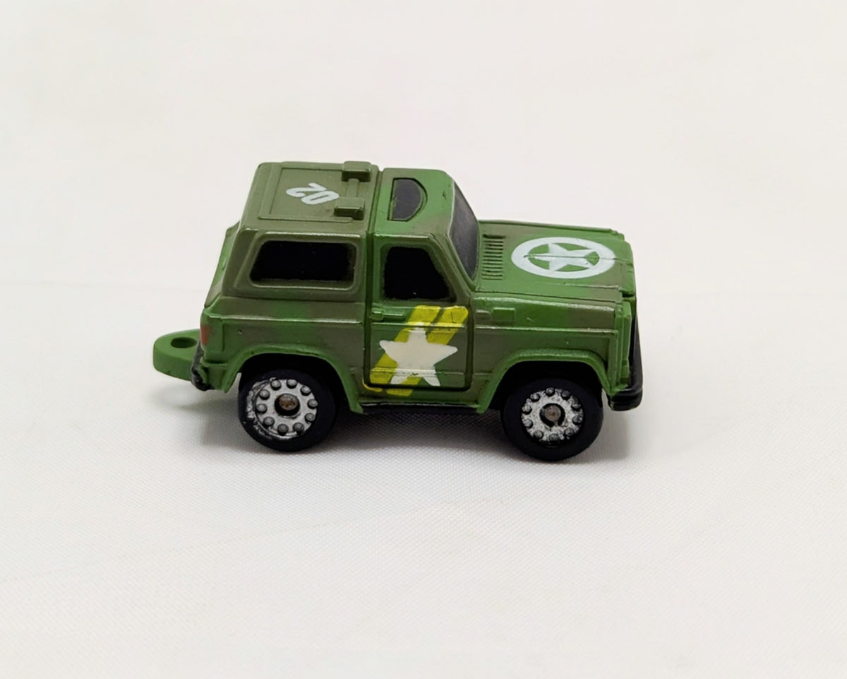 1989 Galoob Micro Machines Green Army Chevy Blazor 4x4 image 2