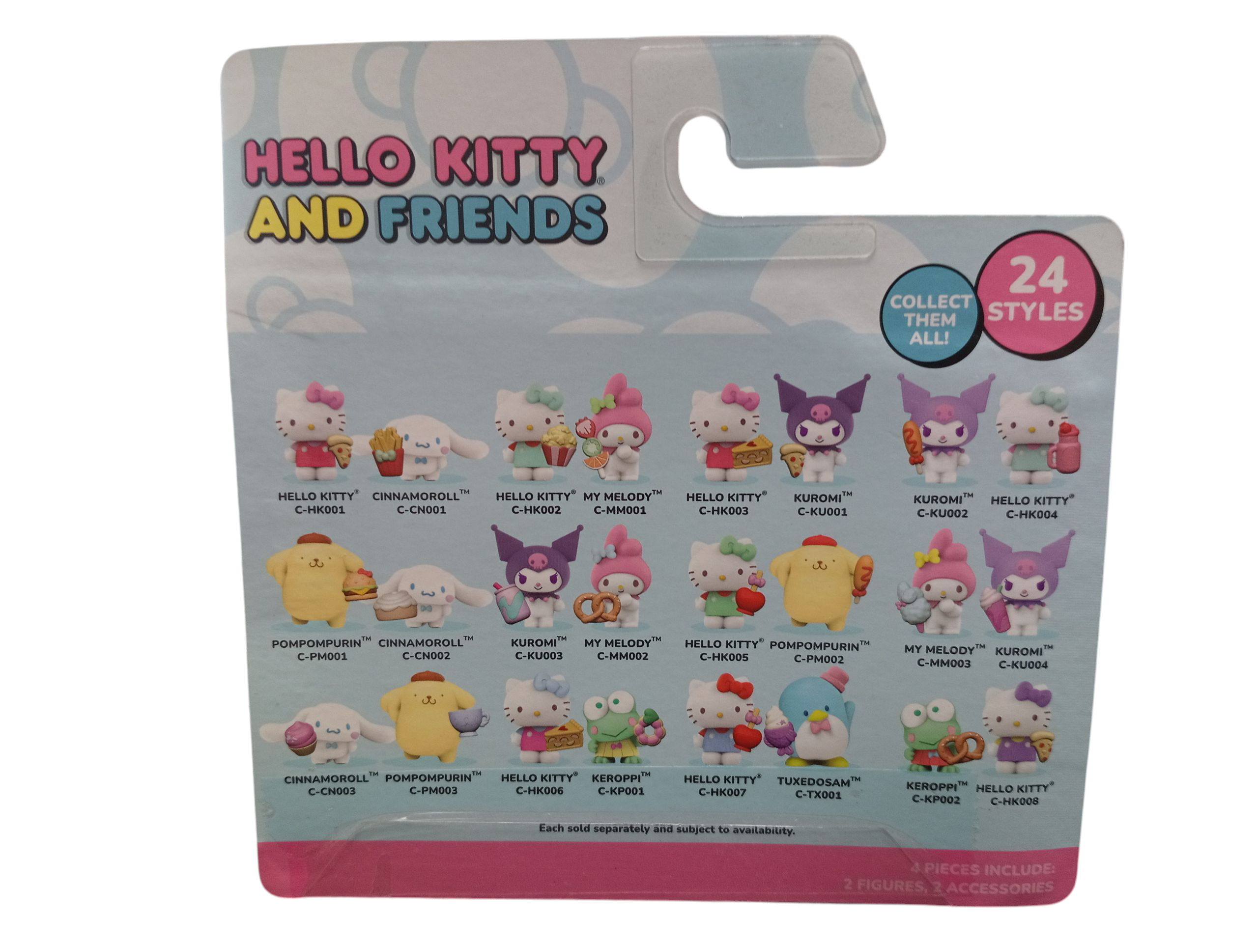 Hello Kitty And Friends Hello Kitty & Keroppi 2 Figures Series 1 Sweet & Salty image 2
