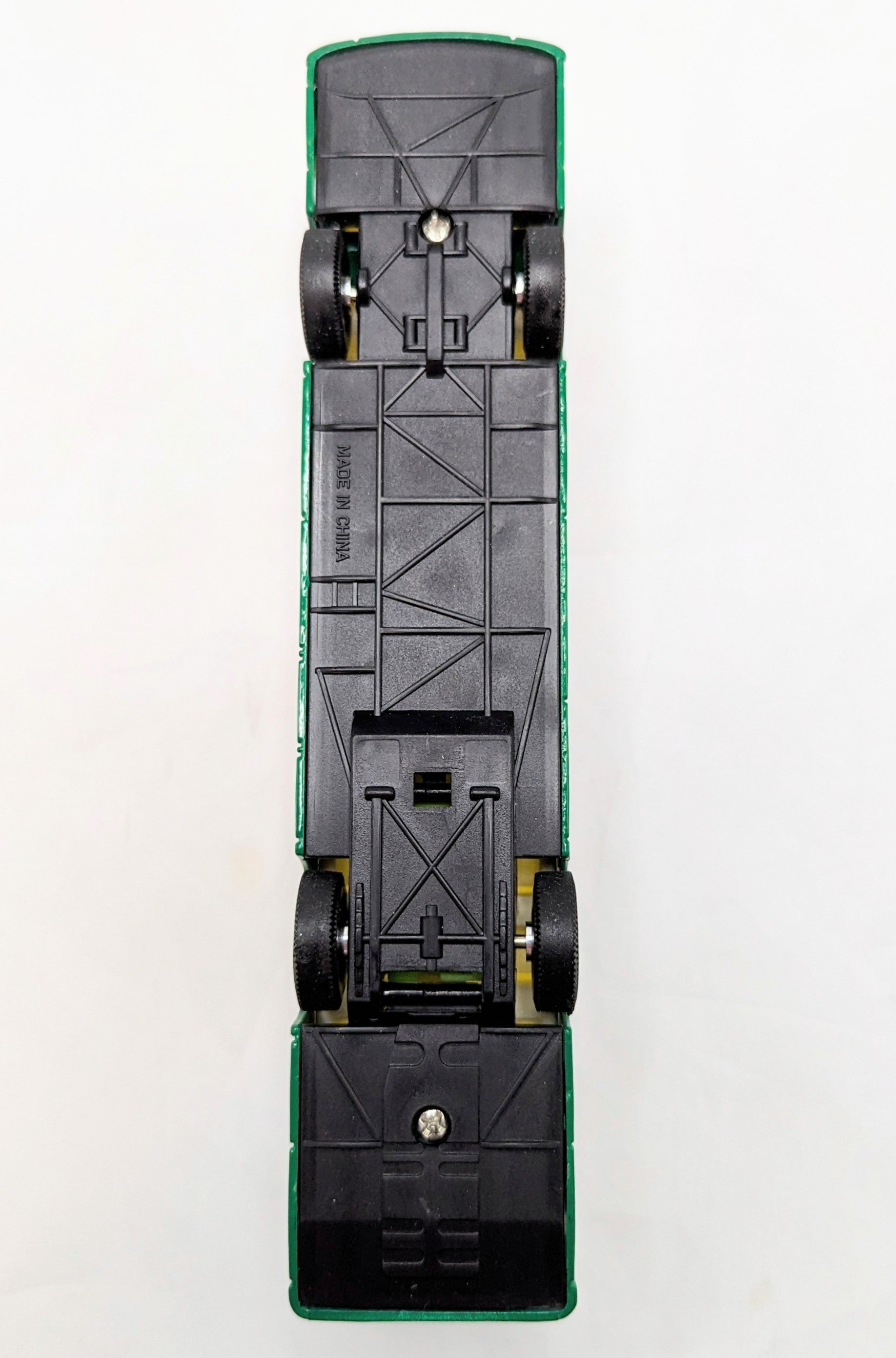 Star Line Pull-Back Function Green Kids Airport Shuttle Tour Bus Diecast image 4