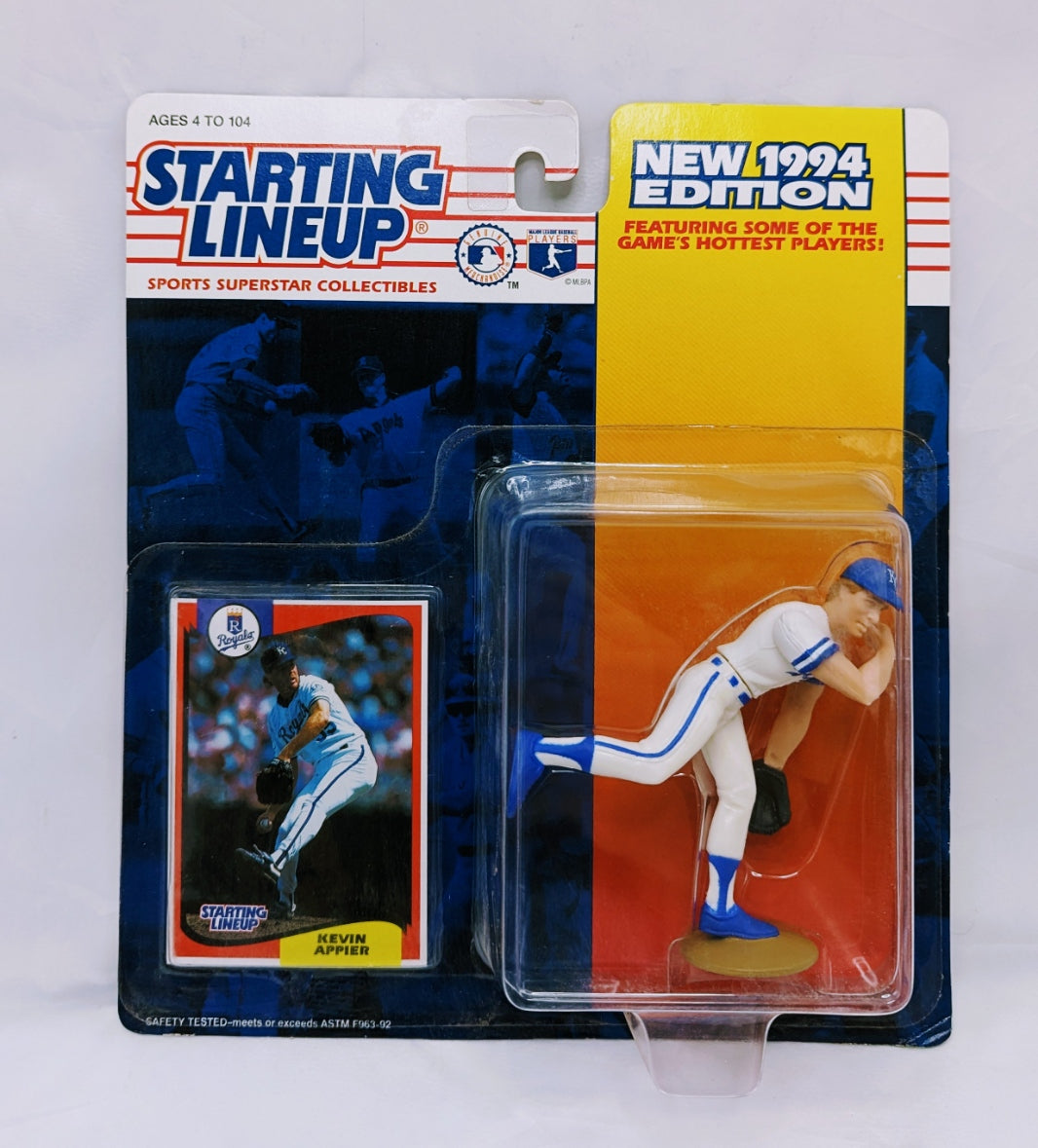 1994 Starting Lineup Kevin Appier Kansas City Royals MLB Figure