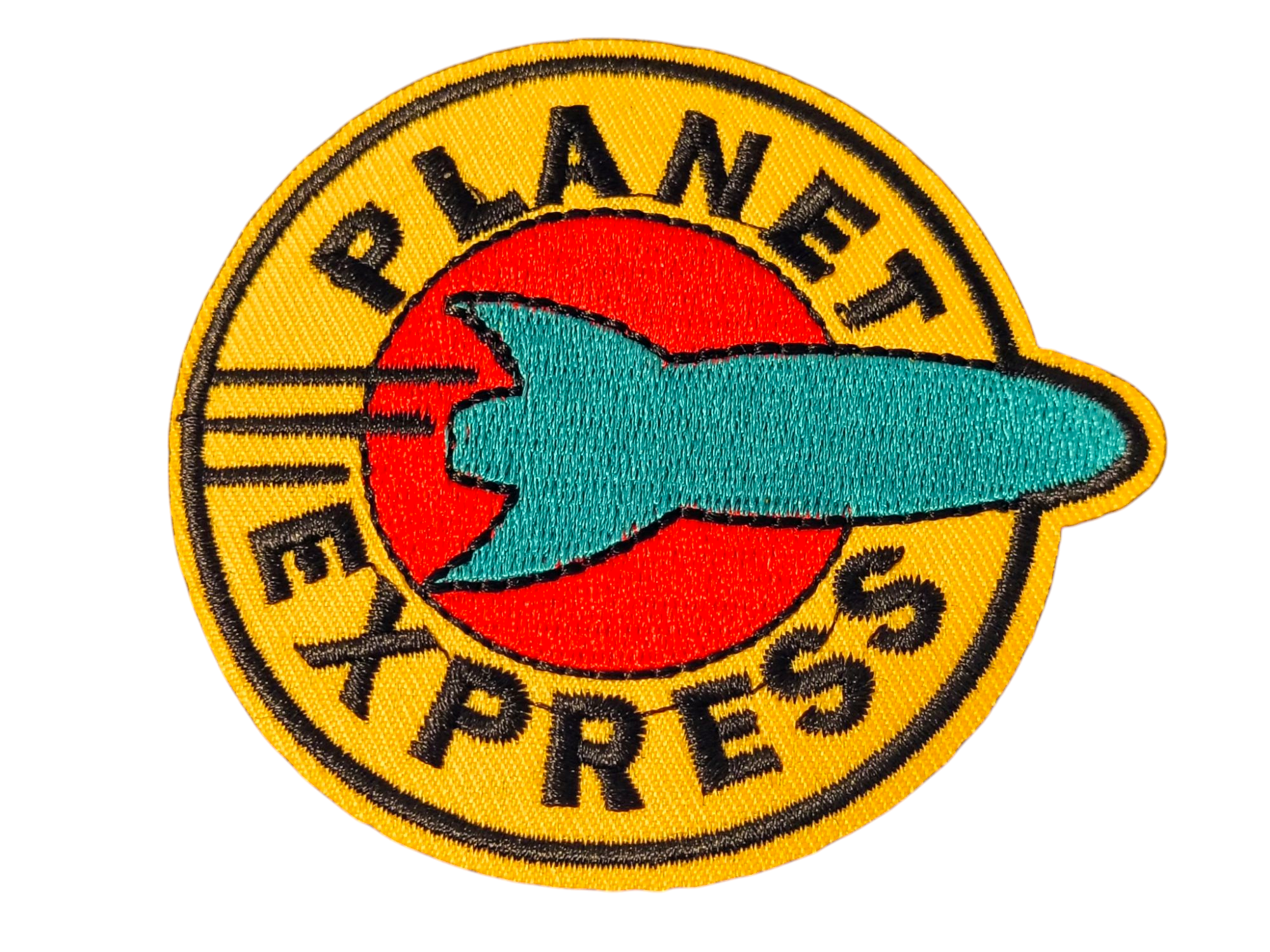 Fox Futurama Planet Express Logo Embroidered Iron On 3" Patch