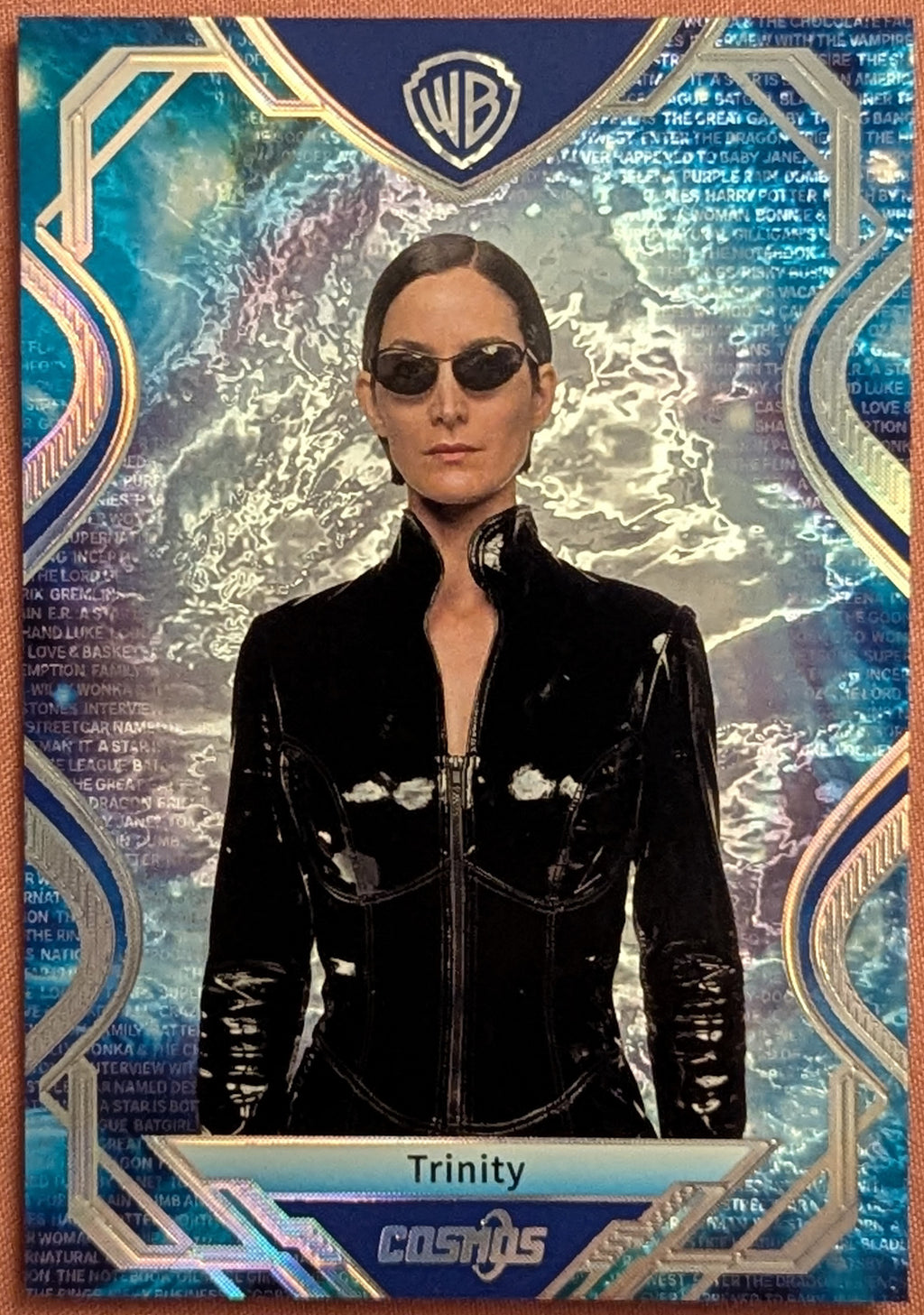 2024 Kakawow Cosmos Warner Bros Silver Refractor CWQ-I-158 The Matrix Trinity