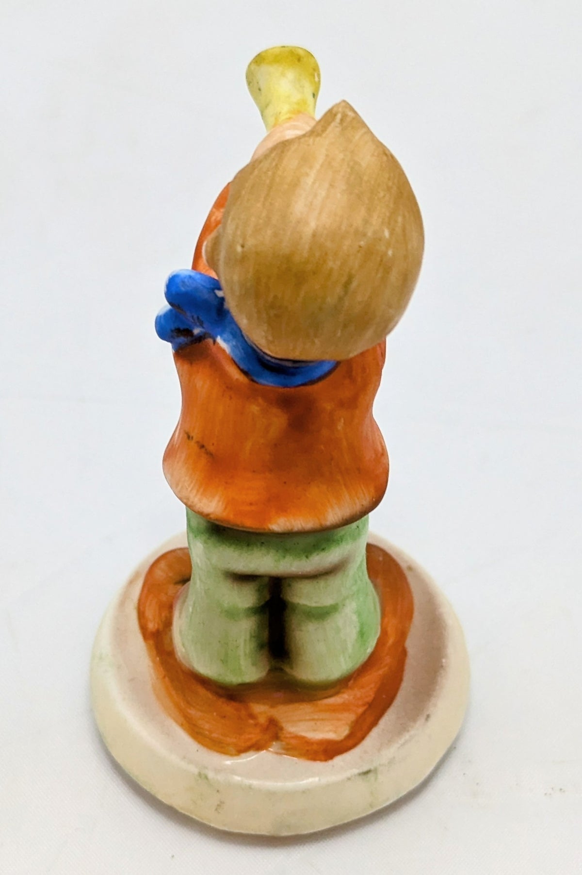 Vintage Nippon Yoko Boeki Ceramic Boy With Horn 3 Inch Figurine image 4