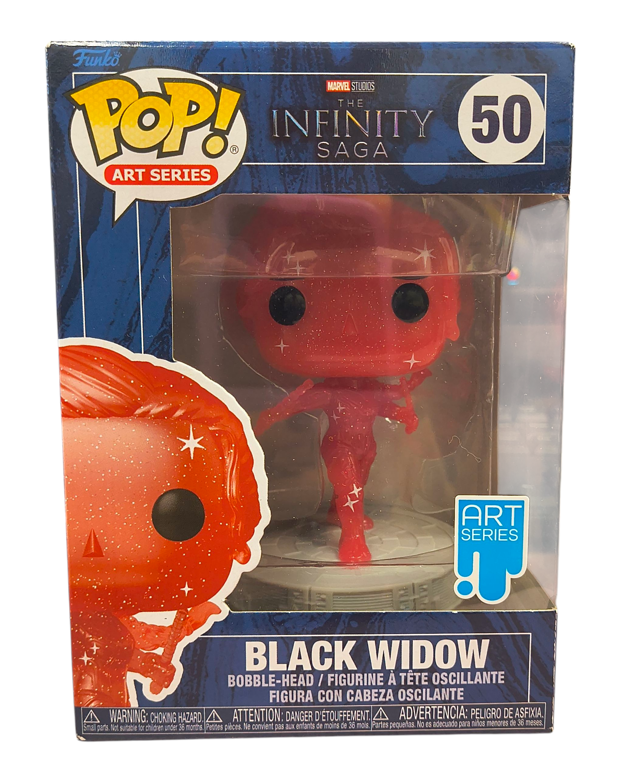 2021 Marvel Funko Pop The Infinity Saga Black Widow #50 Art Series - SC