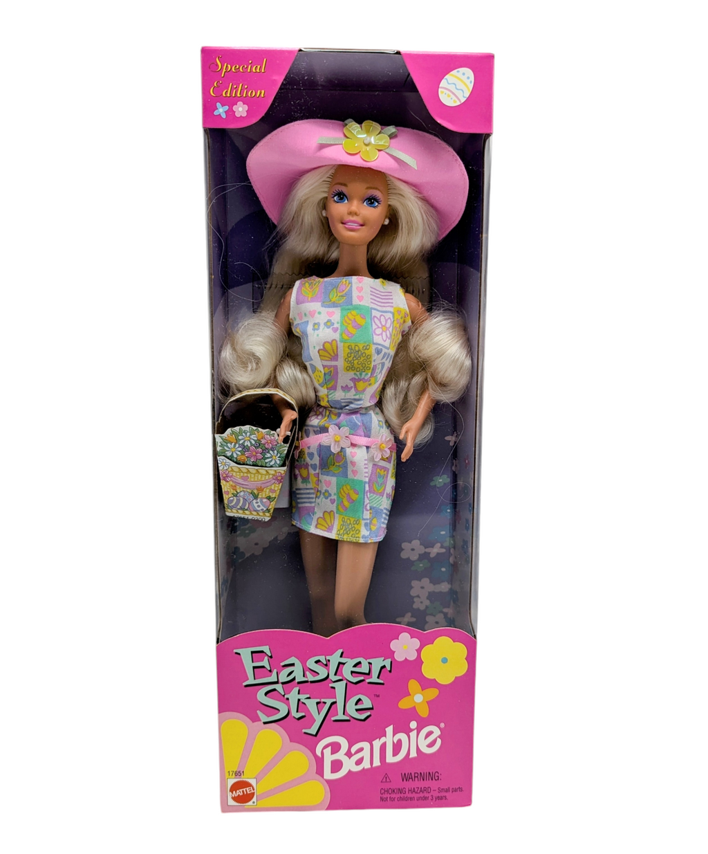 1997 Mattel Barbie Special Edition Easter Style Doll 17651
