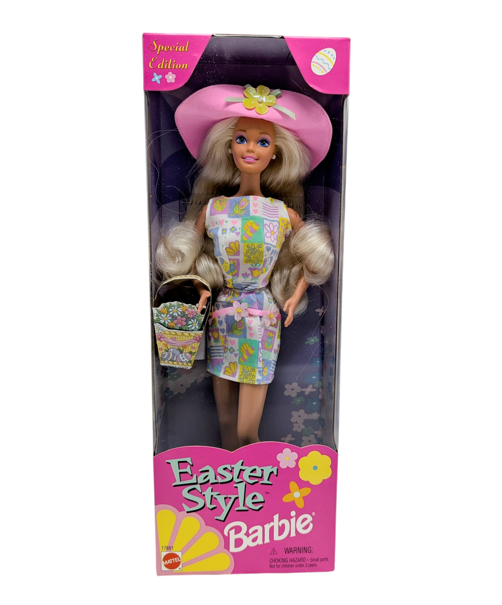 1997 Mattel Barbie Special Edition Easter Style Doll 17651