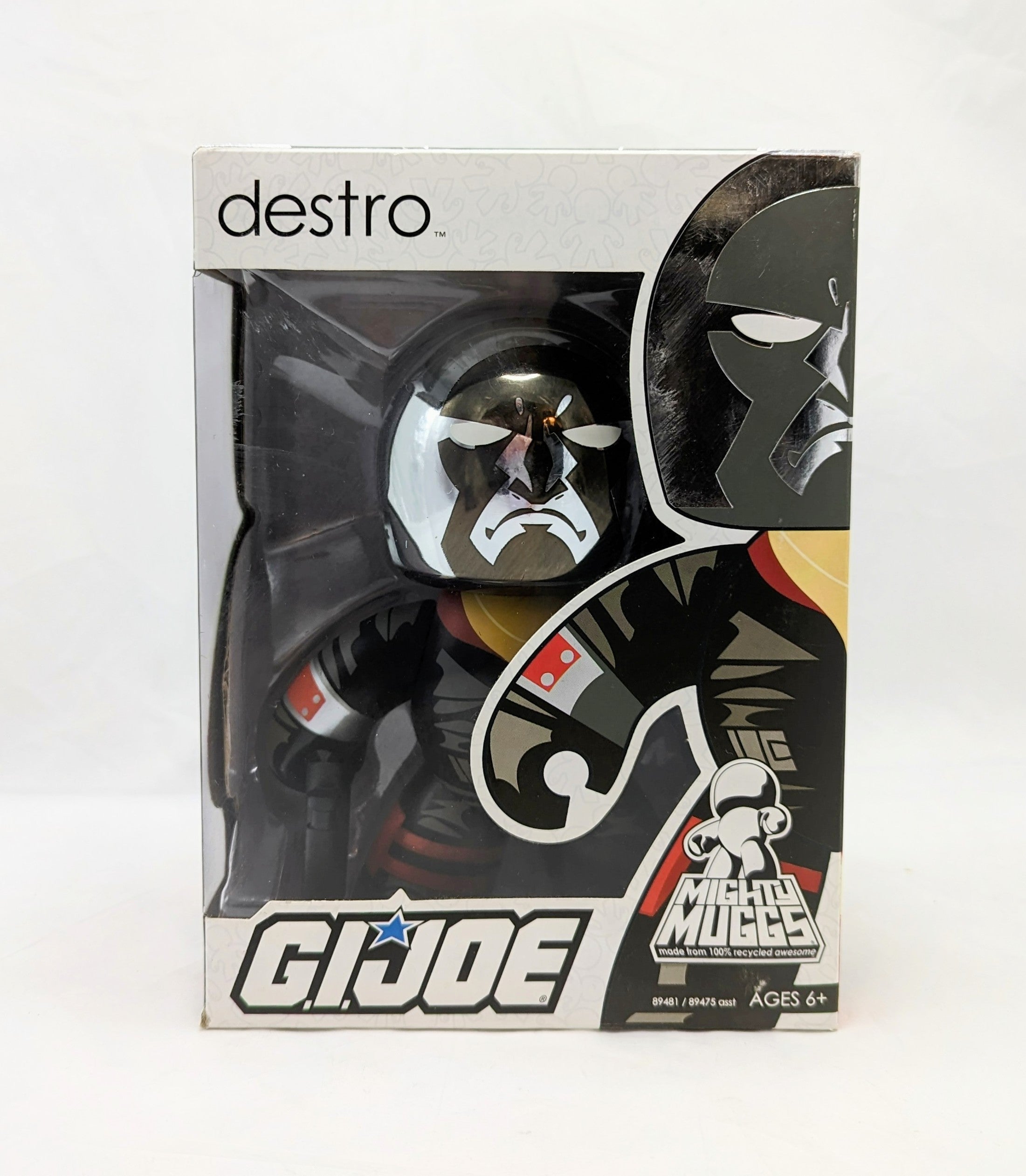 2008 Mighty Muggs G.I. Joe Destro 6" Vinyl Figure