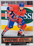 2013-14 Upper Deck Series 1 Young Guns #203 Alex Galchenyuk Montreal Canadiens