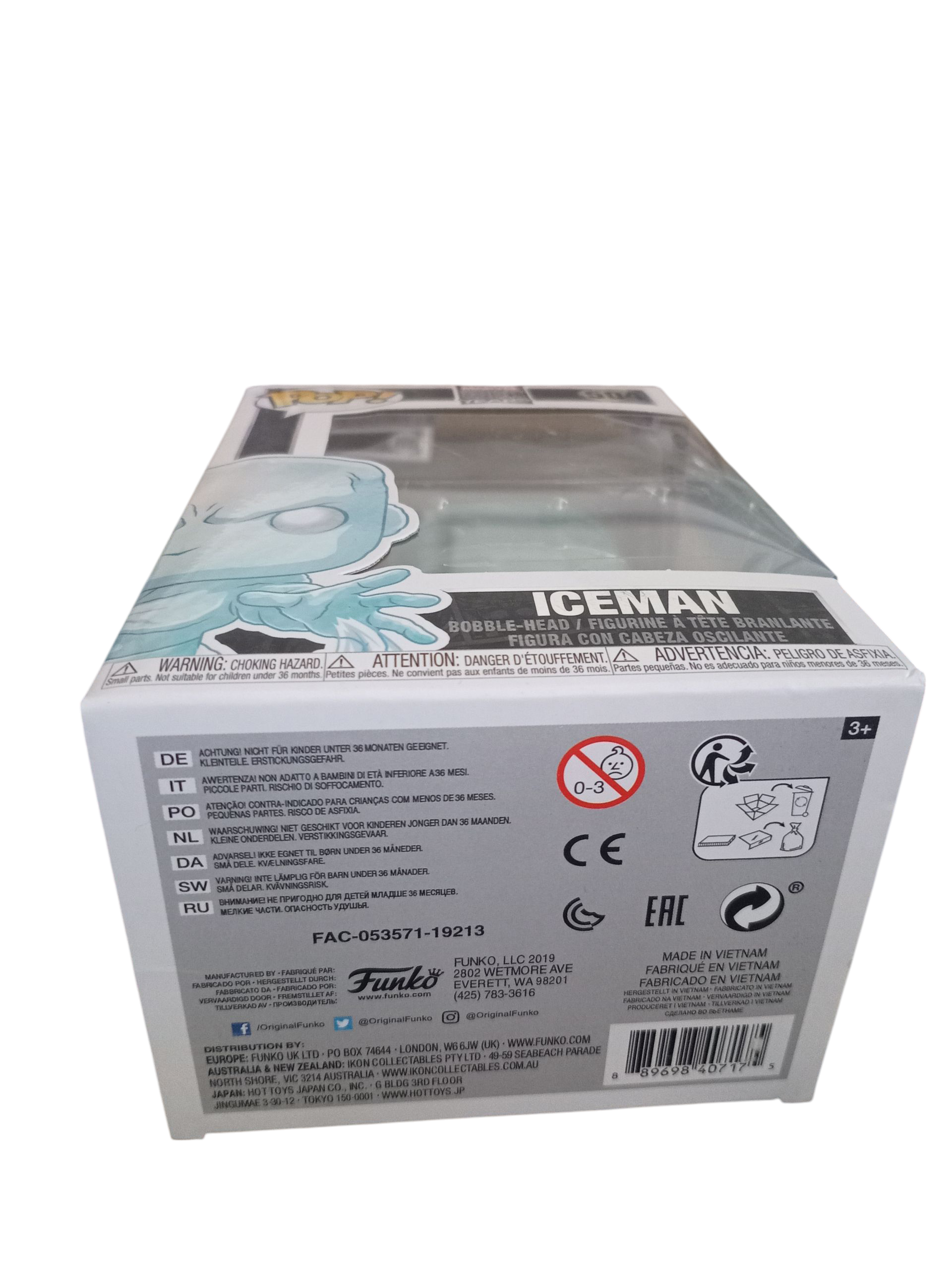 Funko POP! Marvel 80 Years X-Men Iceman #504 Vinyl Figure image 5