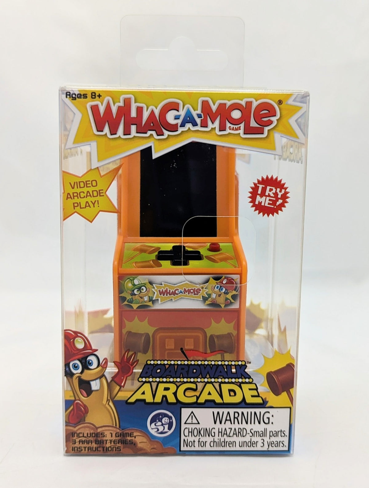 Boardwalk Arcade Mini Whac-a-Mole Handheld Game #402